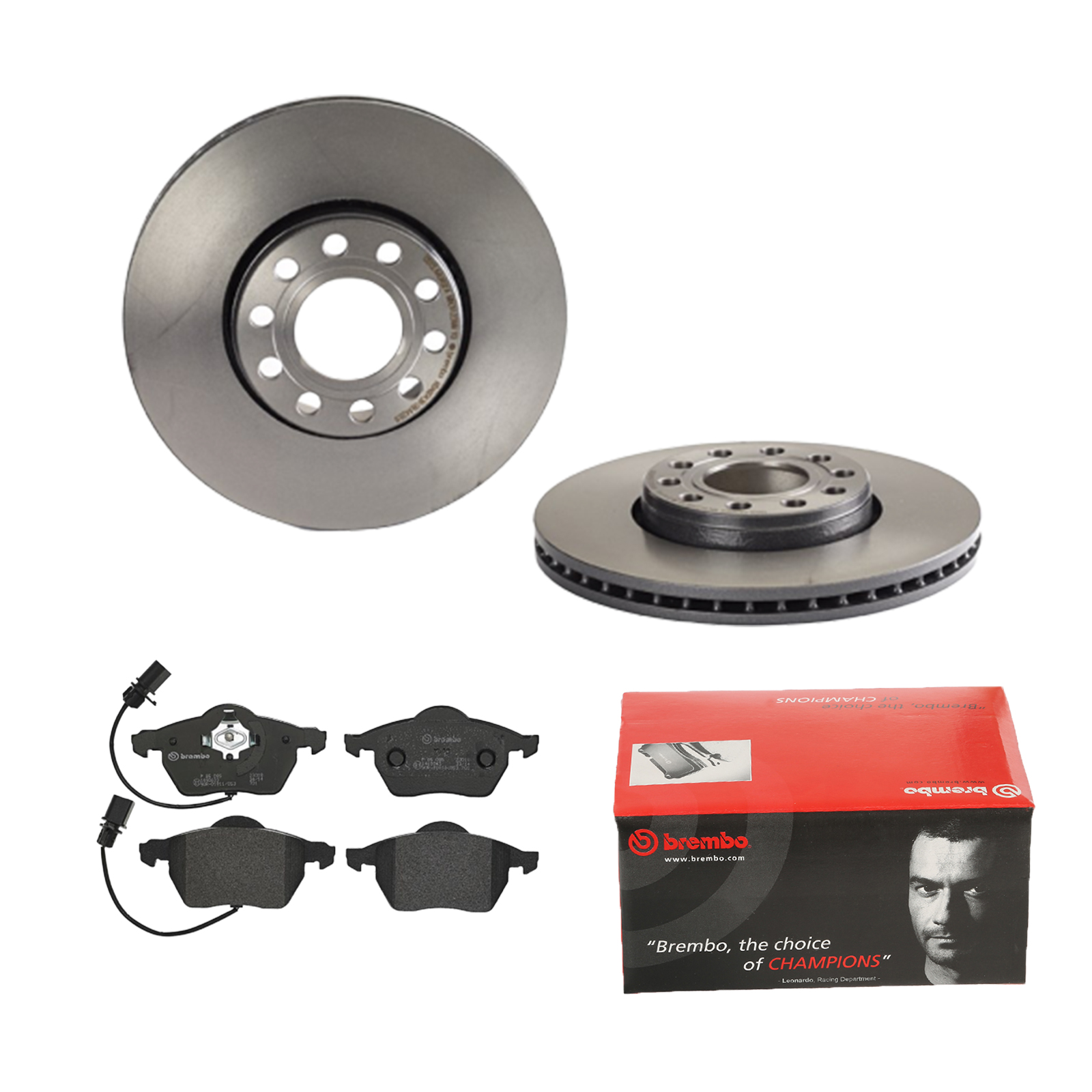 BREMBO ijdtidgwd2 Vorderachse Innenbelüftet 288mm 25mm für SEAT SKODA VW AUDI AUDI (FAW)