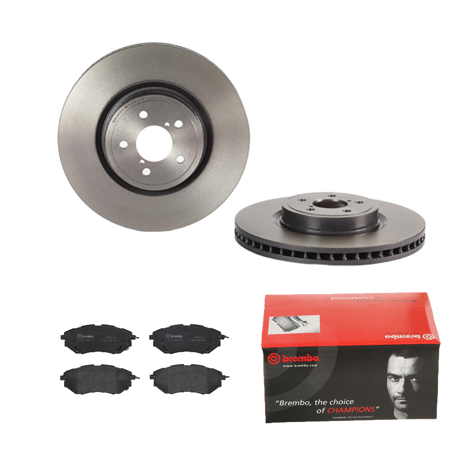 BREMBO Bremsensatz, Scheibenbremse ijdtidgzd0 Vorderachse Innenbelüftet 316mm 30mm für SUBARU