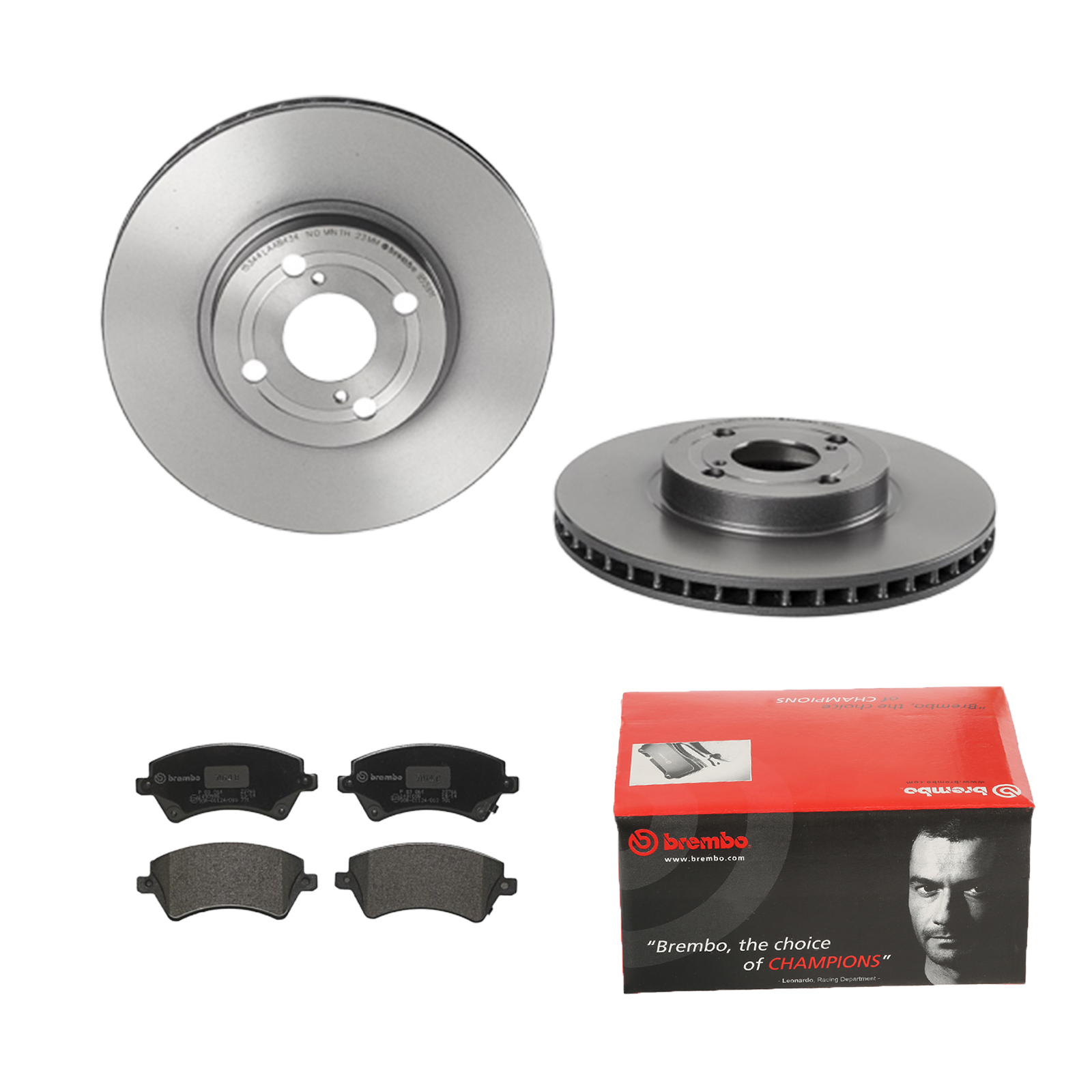 BREMBO Bremsensatz, Scheibenbremse ijdtidh2v6 Vorderachse Innenbelüftet 275mm 25mm für TOYOTA