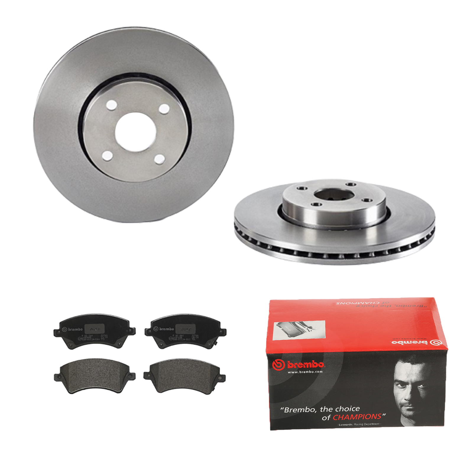 BREMBO Bremsensatz, Scheibenbremse ijdtidh3j0 Vorderachse Innenbelüftet 276mm 25mm für TOYOTA