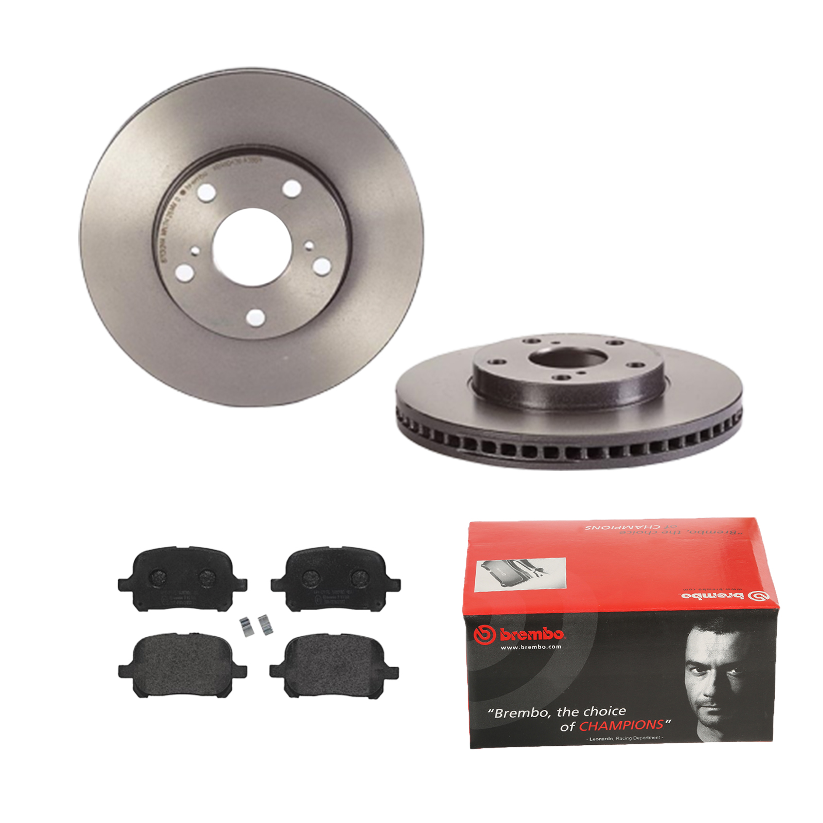 BREMBO Bremsensatz, Scheibenbremse ijdtidh772 Vorderachse Innenbelüftet 275mm 28mm für TOYOTA LEXUS