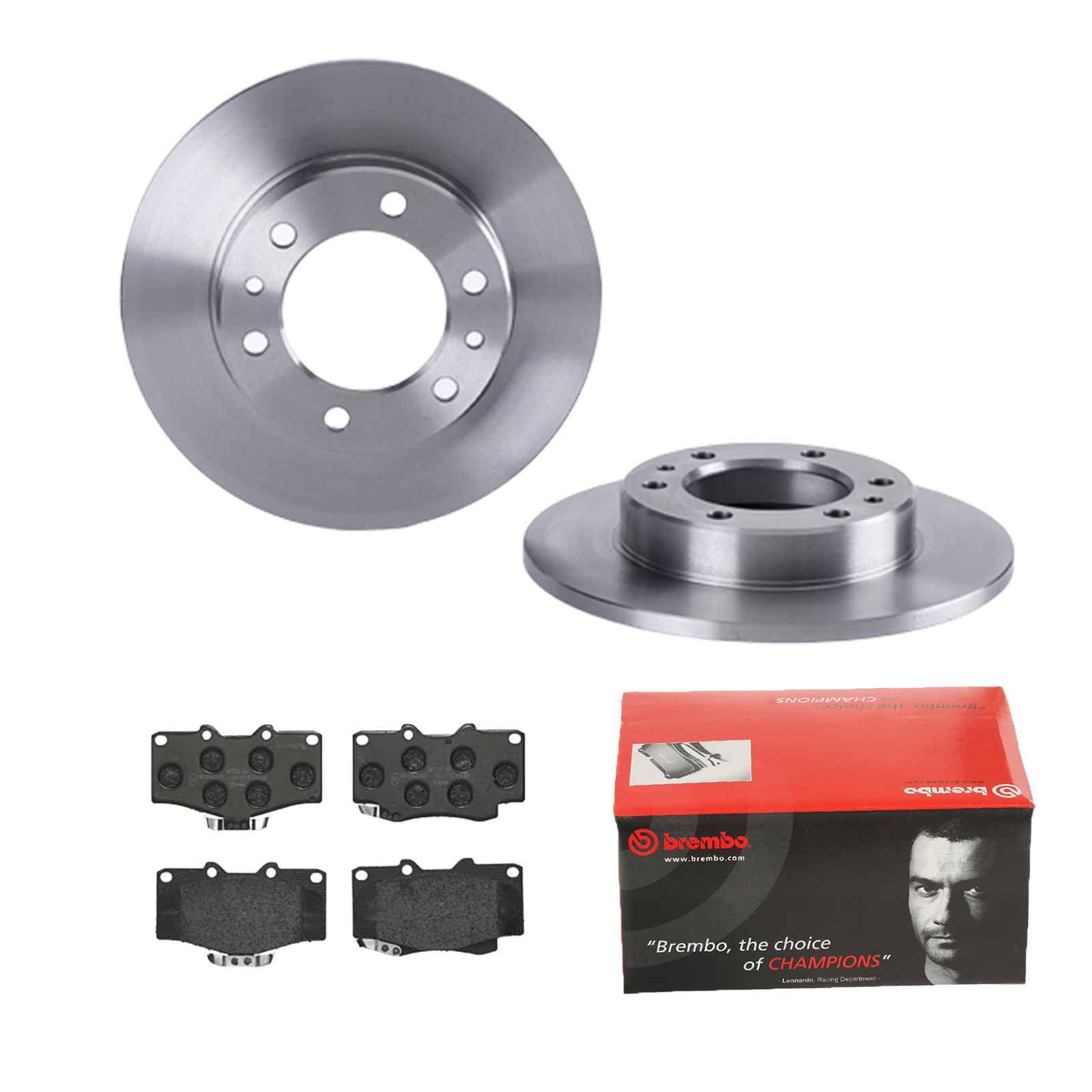 BREMBO Bremsensatz, Scheibenbremse ijdtidh8v2 Vorderachse Voll 302mm 12mm für GREAT WALL TOYOTA NISSAN SKODA SEAT AUDI