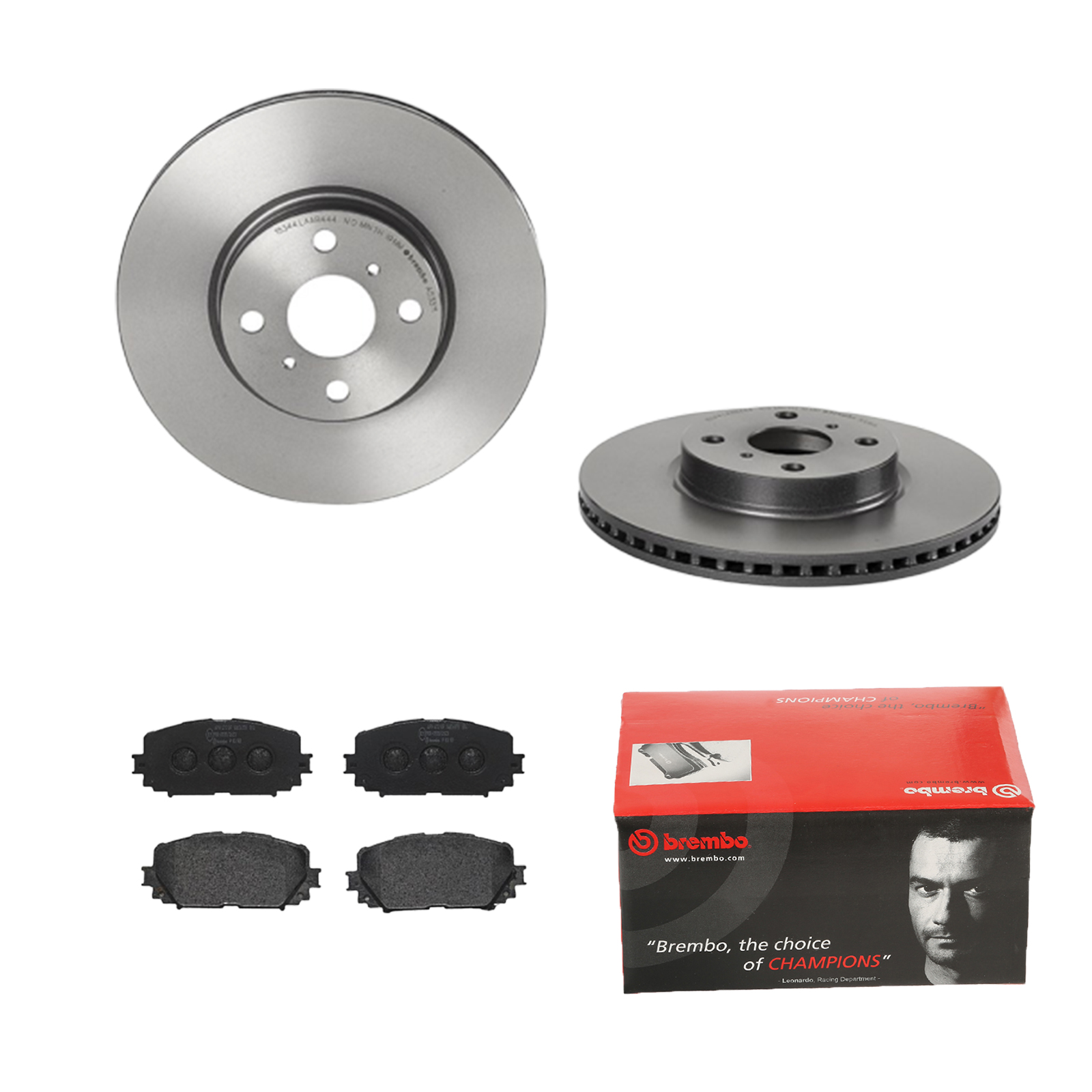 BREMBO Bremsensatz, Scheibenbremse ijdtidhb10 Vorderachse Innenbelüftet 275mm 22mm für TOYOTA TOYOTA (GAC) TOYOTA (FAW)