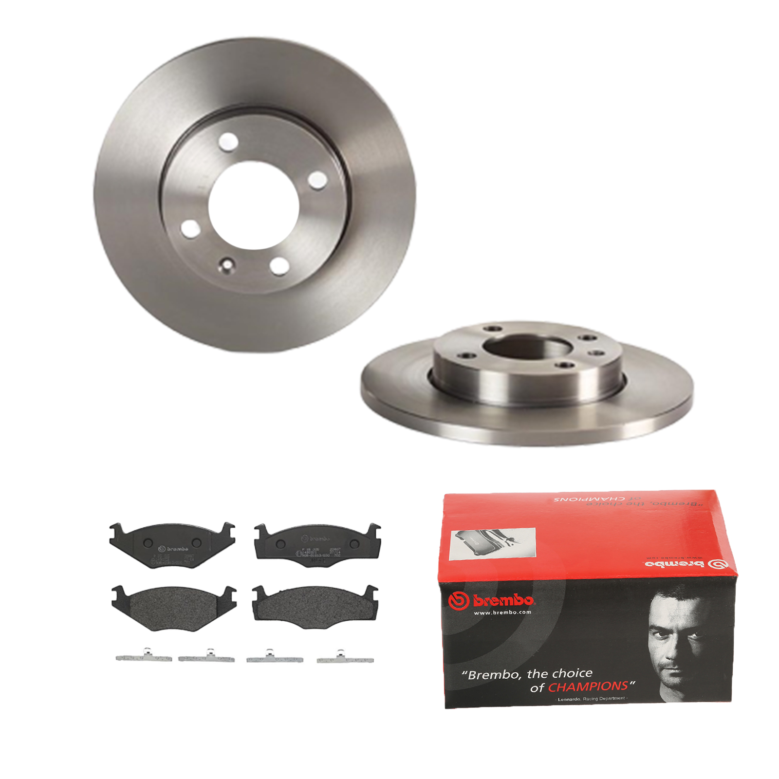 BREMBO Bremsensatz, Scheibenbremse ijdtidhdv2 Vorderachse Voll 239mm 12mm für AUDI VW SKODA