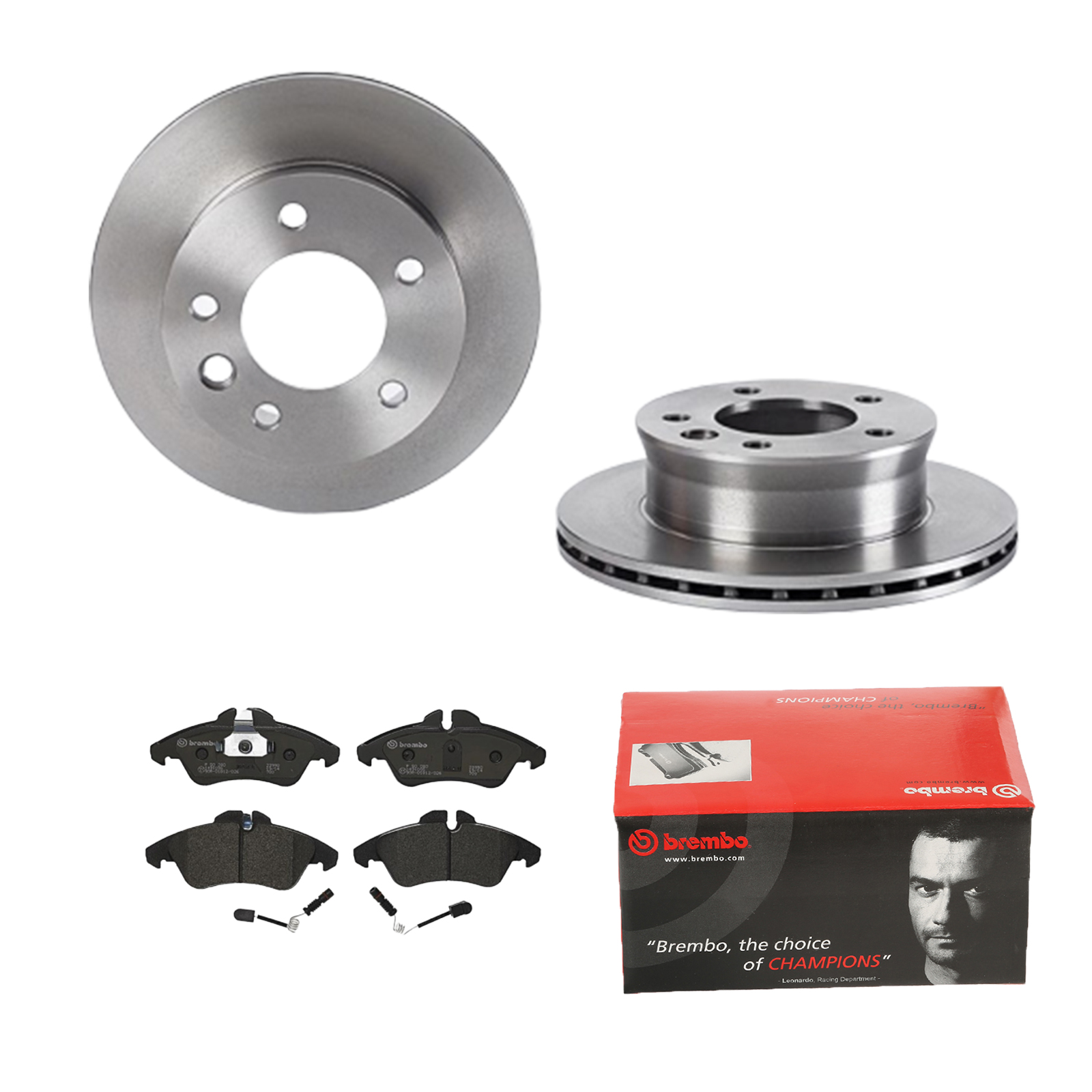 BREMBO ijdtidhh16 Vorderachse Innenbelüftet 276mm 22mm für MERCEDES-BENZ VW SEAT SKODA
