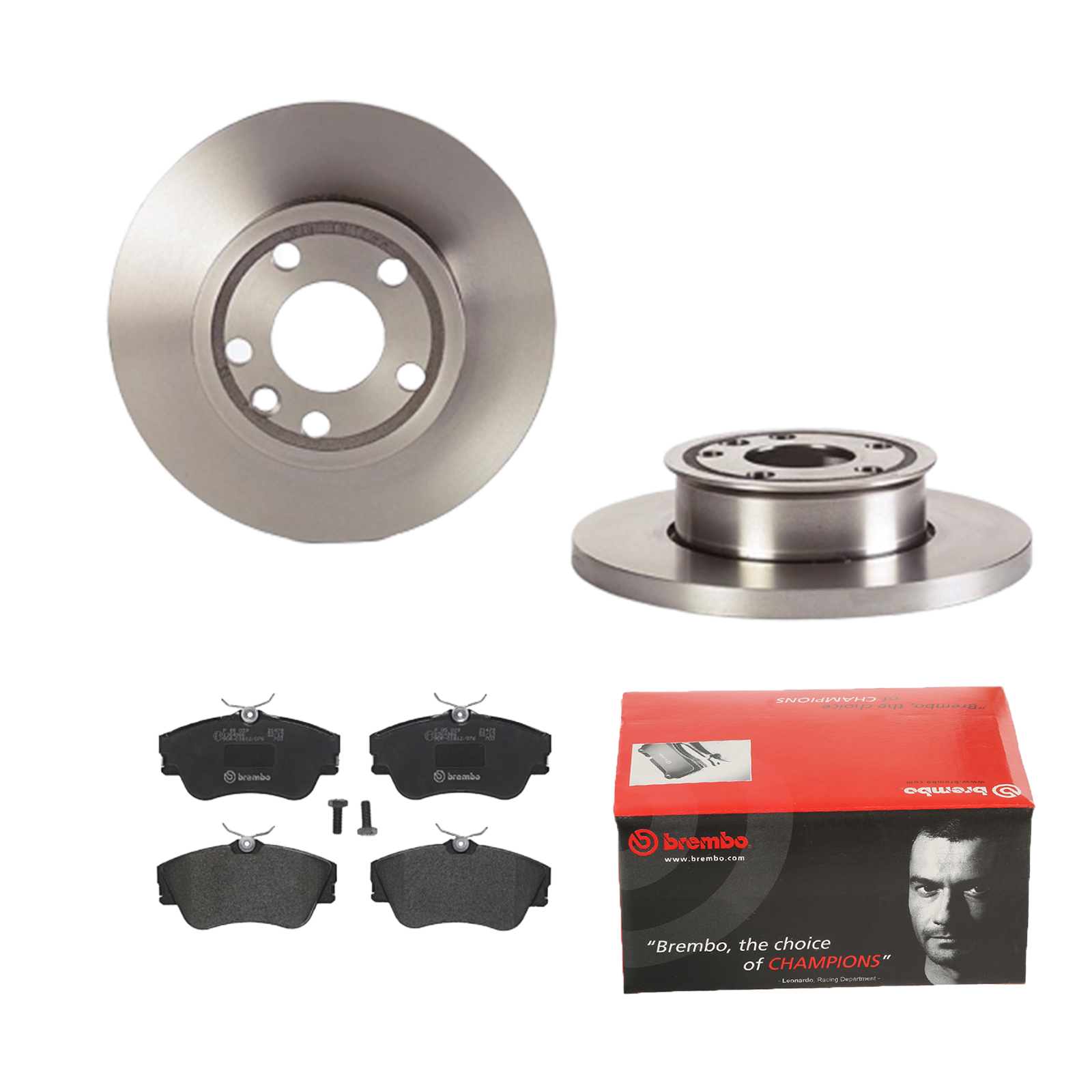 BREMBO Bremsensatz, Scheibenbremse ijdtidhhj4 Vorderachse Voll 282mm 18mm für AUDI SKODA VW