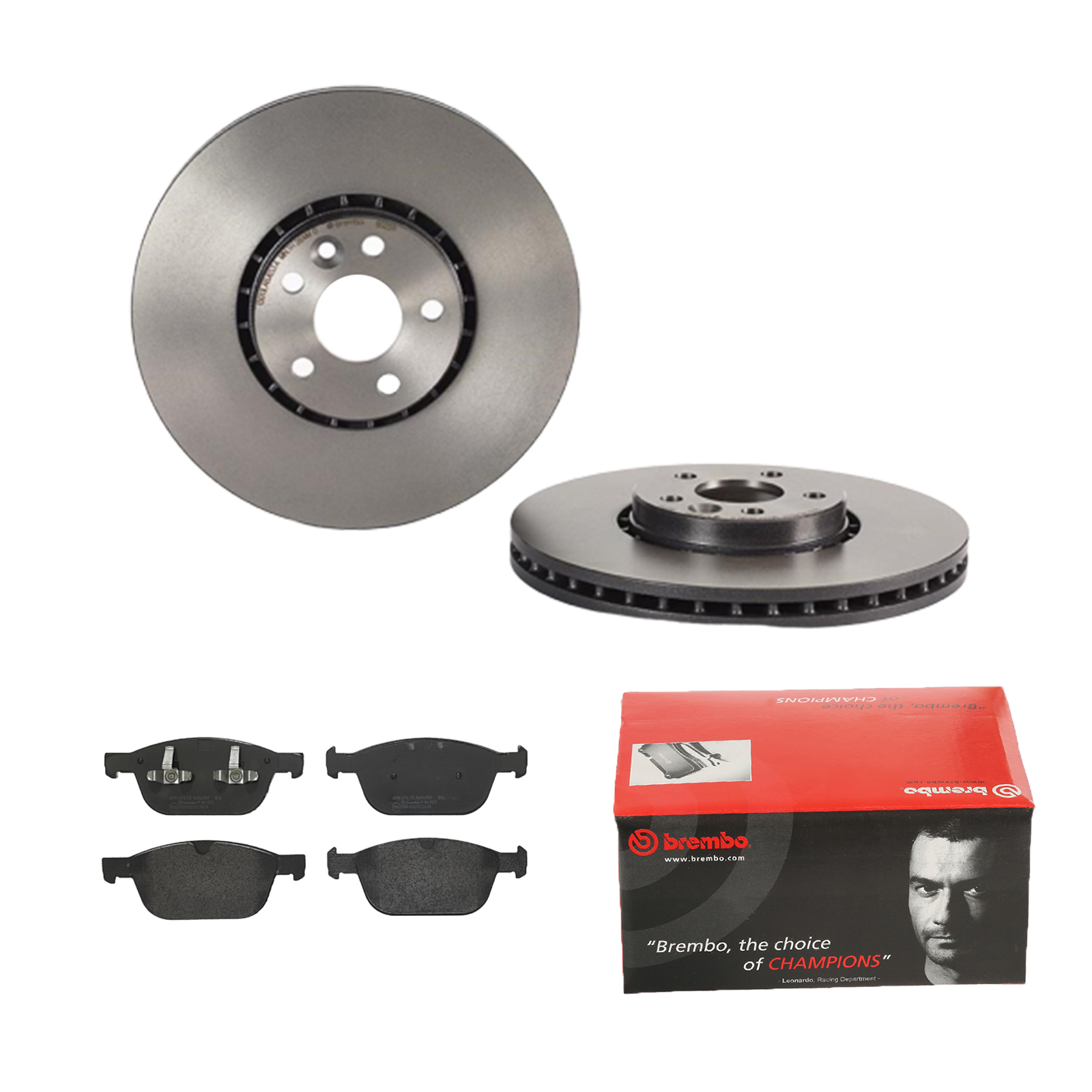 BREMBO Bremsensatz, Scheibenbremse ijdtidhnp6 Vorderachse Innenbelüftet 328mm 30mm für VOLVO
