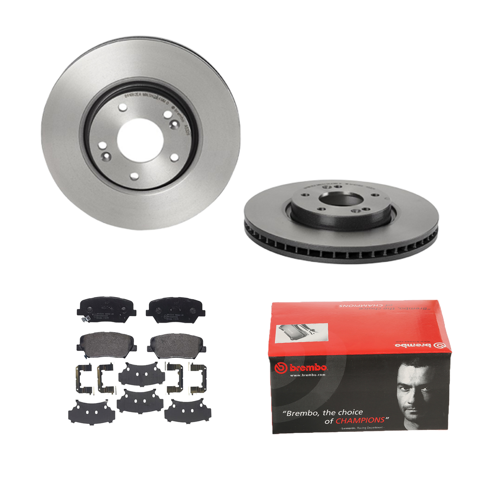 BREMBO Bremsensatz, Scheibenbremse ijdtidho74 Vorderachse Innenbelüftet 300mm 28mm für HYUNDAI KIA HYUNDAI (BEIJING)