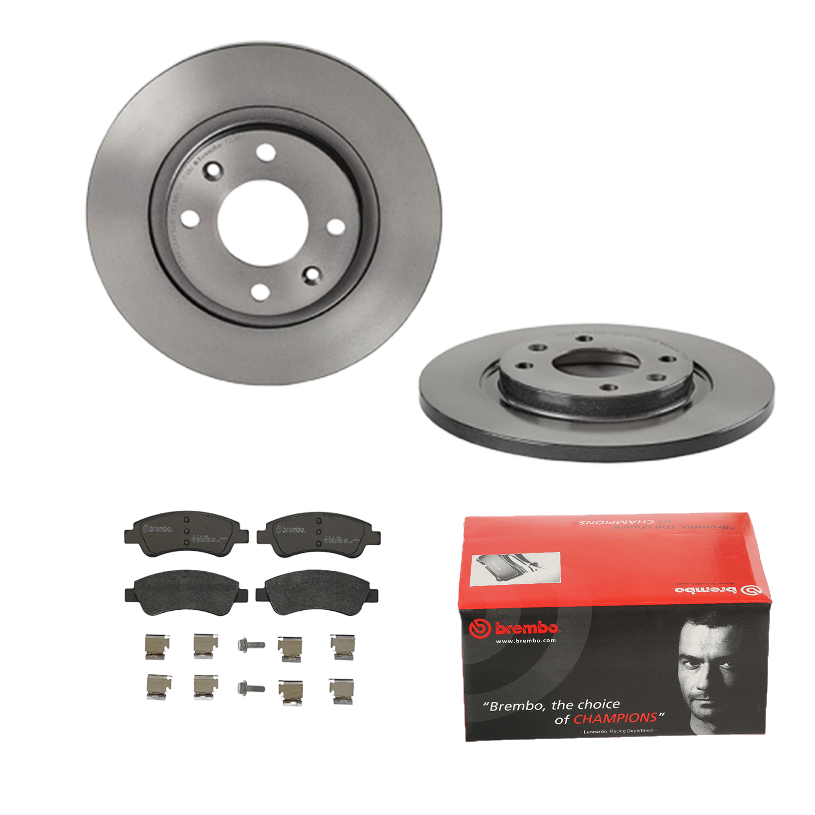 BREMBO Bremsensatz, Scheibenbremse ijdtidhqp4 Vorderachse Voll 266mm 13mm für CITROËN PEUGEOT CITROËN (DF-PSA) OPEL FENGSHEN DS PEUGEOT (DF-PSA)