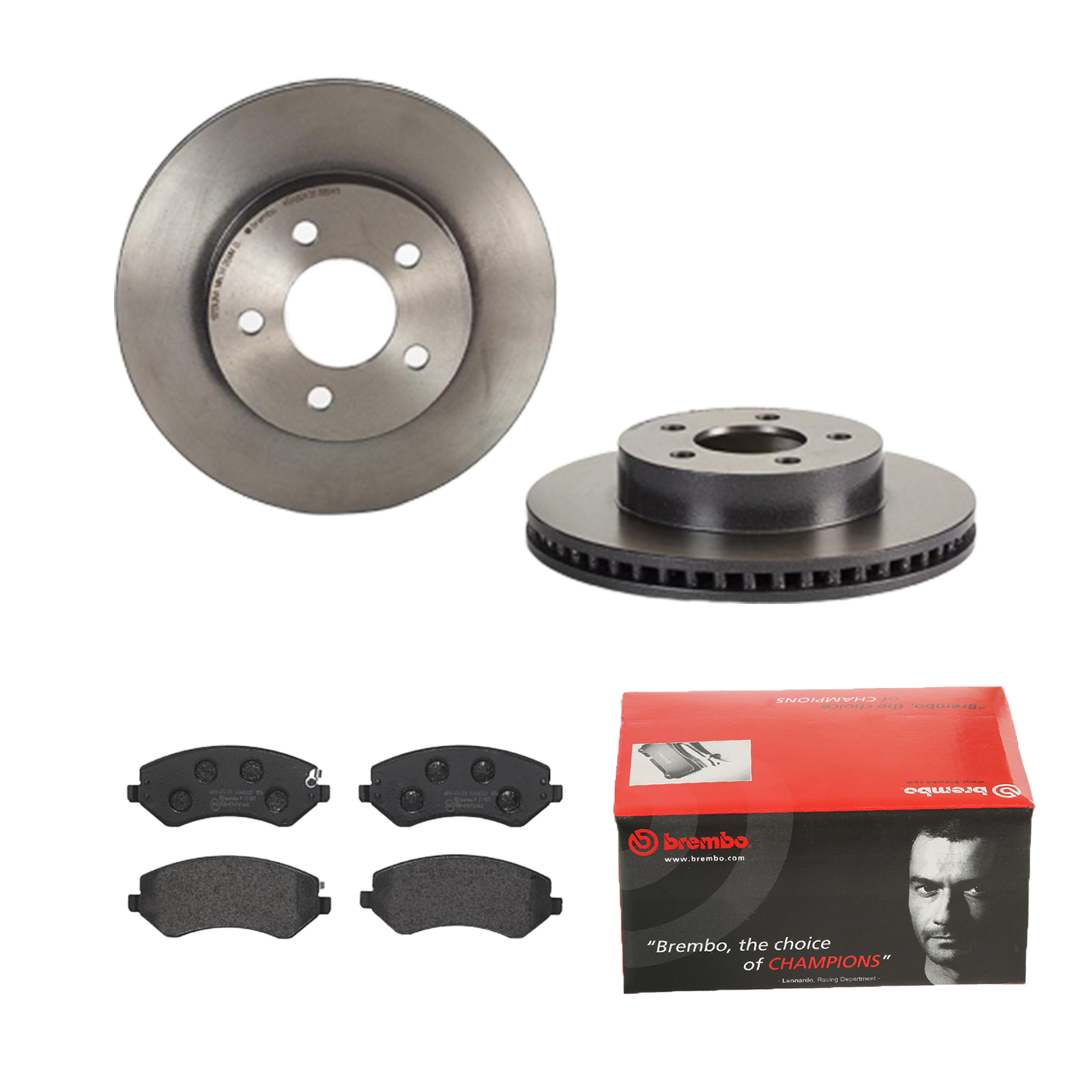 BREMBO Bremsensatz, Scheibenbremse ijdtidhrp0 Vorderachse Innenbelüftet 288mm 28mm für CHRYSLER JEEP