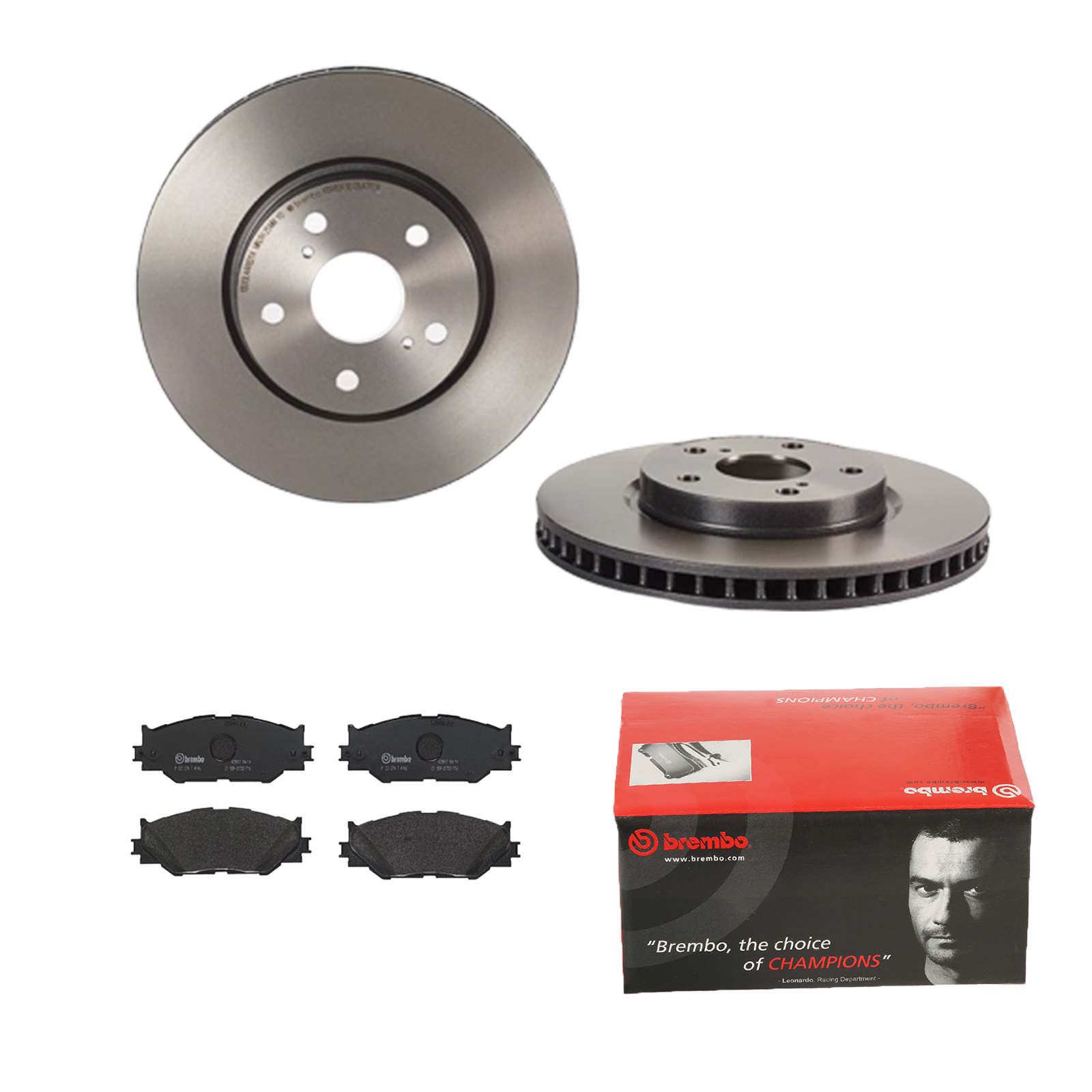 BREMBO Bremsensatz, Scheibenbremse ijdtidhs78 Vorderachse Innenbelüftet 296mm 28mm für TOYOTA LEXUS TOYOTA (FAW)