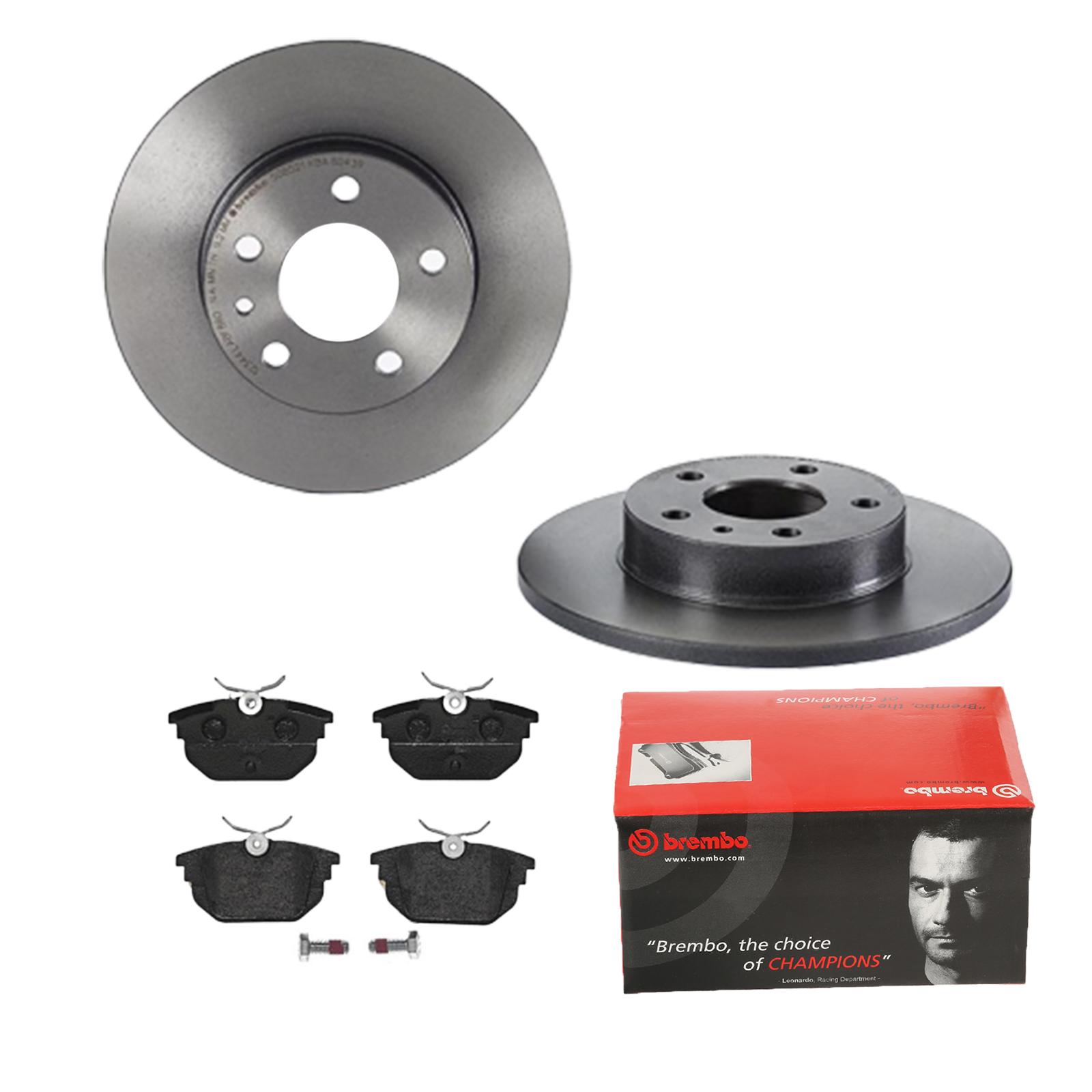 BREMBO Bremsensatz, Scheibenbremse ijdtidhz14 Hinterachse Voll 240mm 11mm für ALFA ROMEO FIAT LANCIA DAIHATSU (FAW)