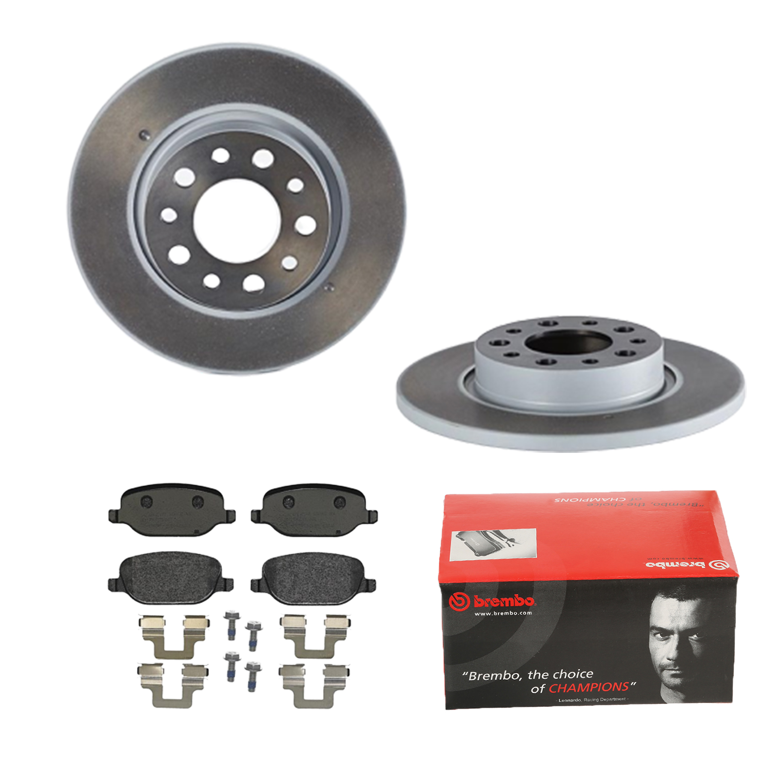 BREMBO Bremsensatz, Scheibenbremse ijdtidi0j8 Hinterachse Voll 278mm 12mm für LANCIA ALFA ROMEO FIAT