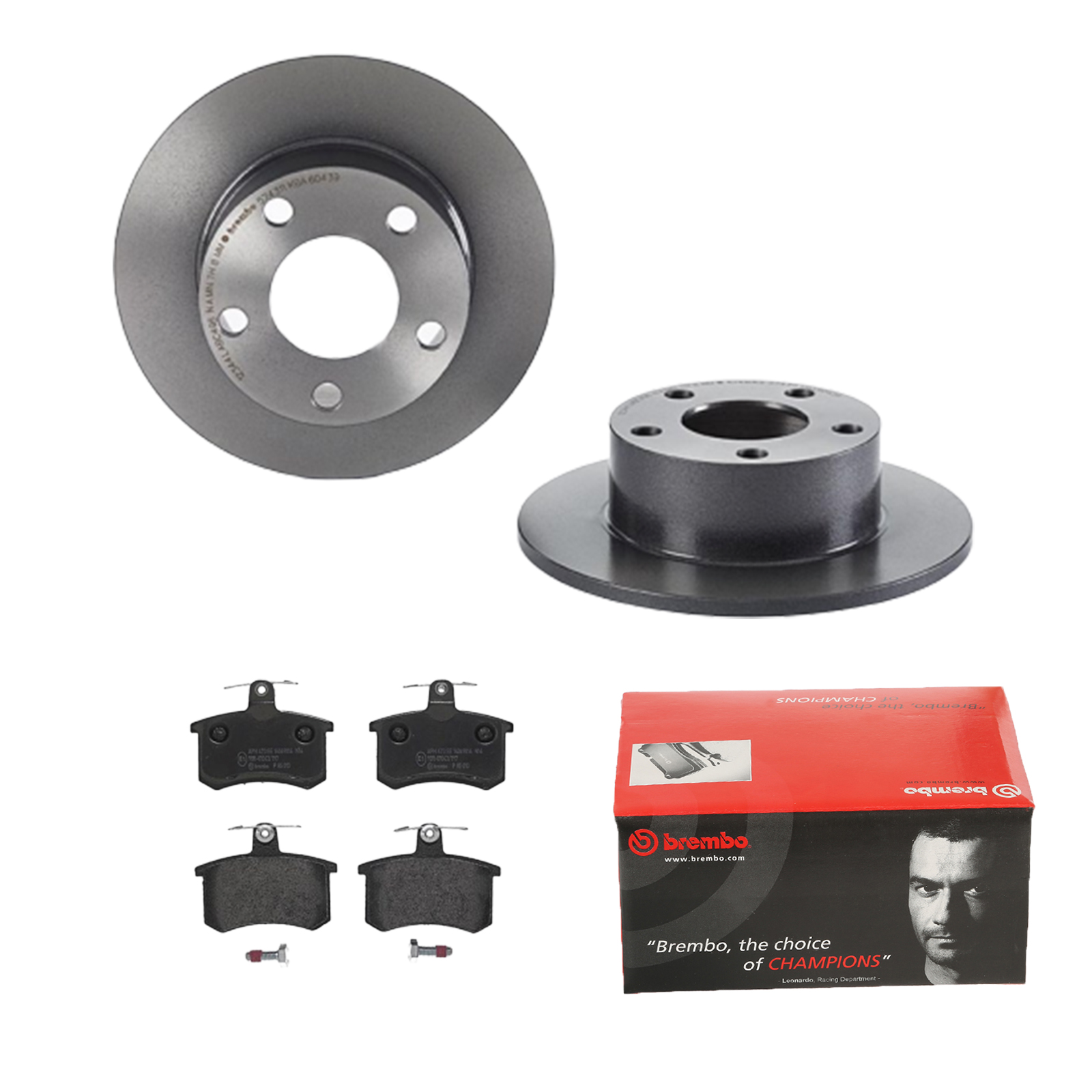 BREMBO Bremsensatz, Scheibenbremse ijdtidi6p0 Hinterachse Voll 245mm 10mm für LANCIA ALFA ROMEO FIAT SKODA VW AUDI SEAT AUDI (FAW)