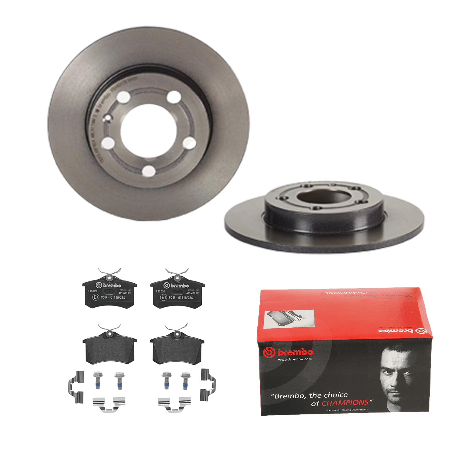 BREMBO Bremsensatz, Scheibenbremse ijdtidi6v6 Hinterachse Voll 239mm 9mm für CITROËN PEUGEOT FORD ROEWE (SAIC) LANCIA ZHONGHUA (BRILLIANCE) DS SKODA V