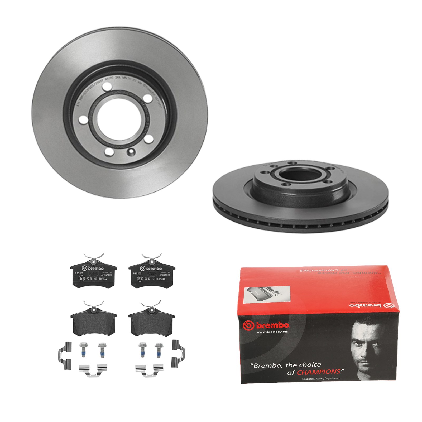 BREMBO Bremsensatz, Scheibenbremse ijdtidi712 Vorderachse Innenbelüftet 280mm 22mm für PEUGEOT CITROËN FORD MG (SAIC) ROEWE (SAIC) FIAT ZHONGHUA (BRIL