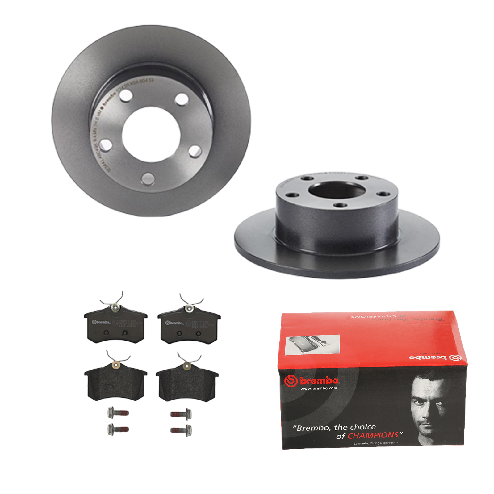 BREMBO Bremsensatz, Scheibenbremse ijdtidi778 Hinterachse Voll 245mm 10mm für PEUGEOT MG (SAIC) ROEWE (SAIC) SKODA CITROËN VW AUDI AUDI (FAW) NISSAN S