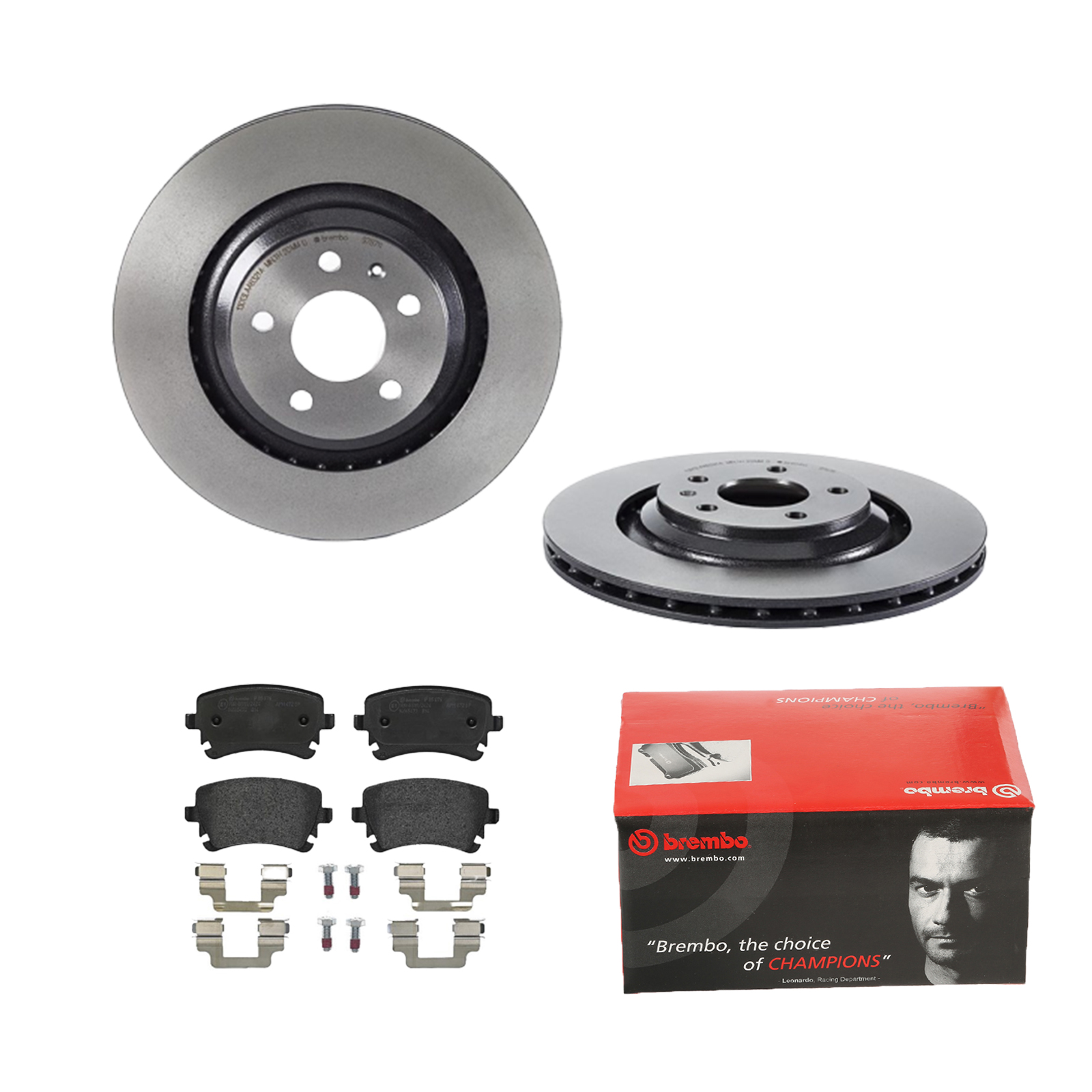 BREMBO Bremsensatz, Scheibenbremse ijdtidi8j6 Hinterachse Innenbelüftet 330mm 22mm für AUDI SEAT VW SKODA AUDI (FAW)