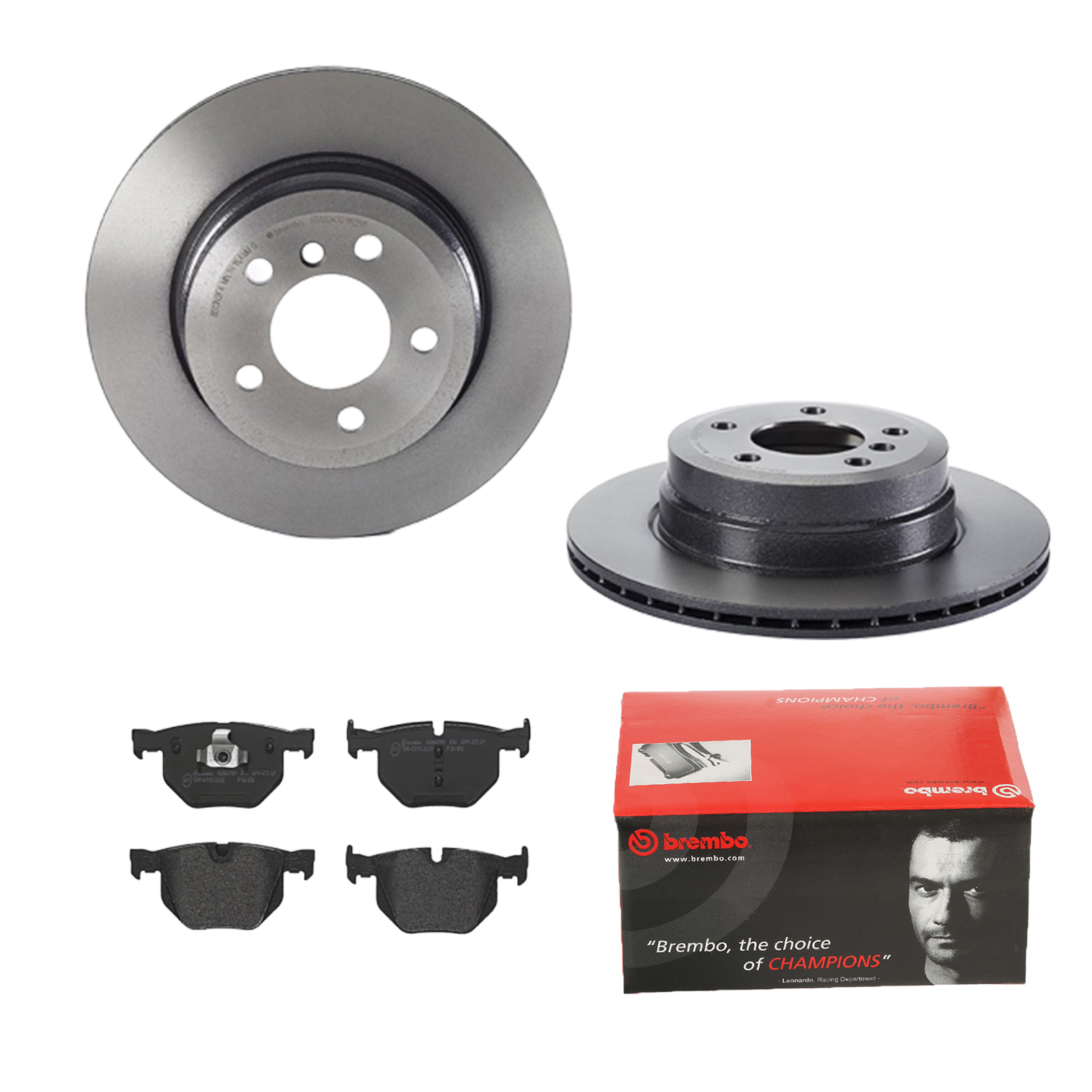 BREMBO Bremsensatz, Scheibenbremse ijdtidicj0 Hinterachse Innenbelüftet 320mm 20mm für BMW