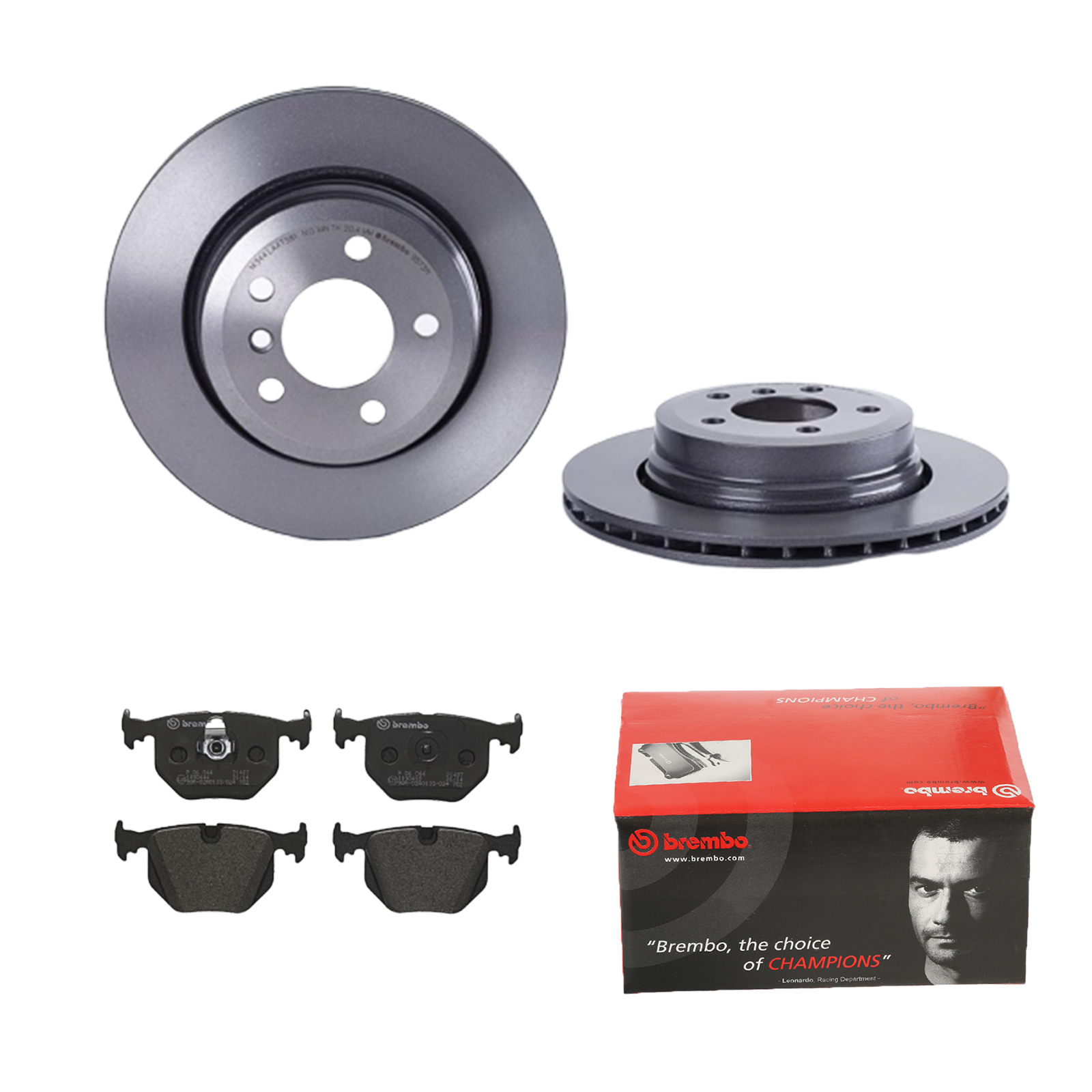 BREMBO Bremsensatz, Scheibenbremse ijdtidigj4 Hinterachse Innenbelüftet 320mm 22mm für BMW LAND ROVER