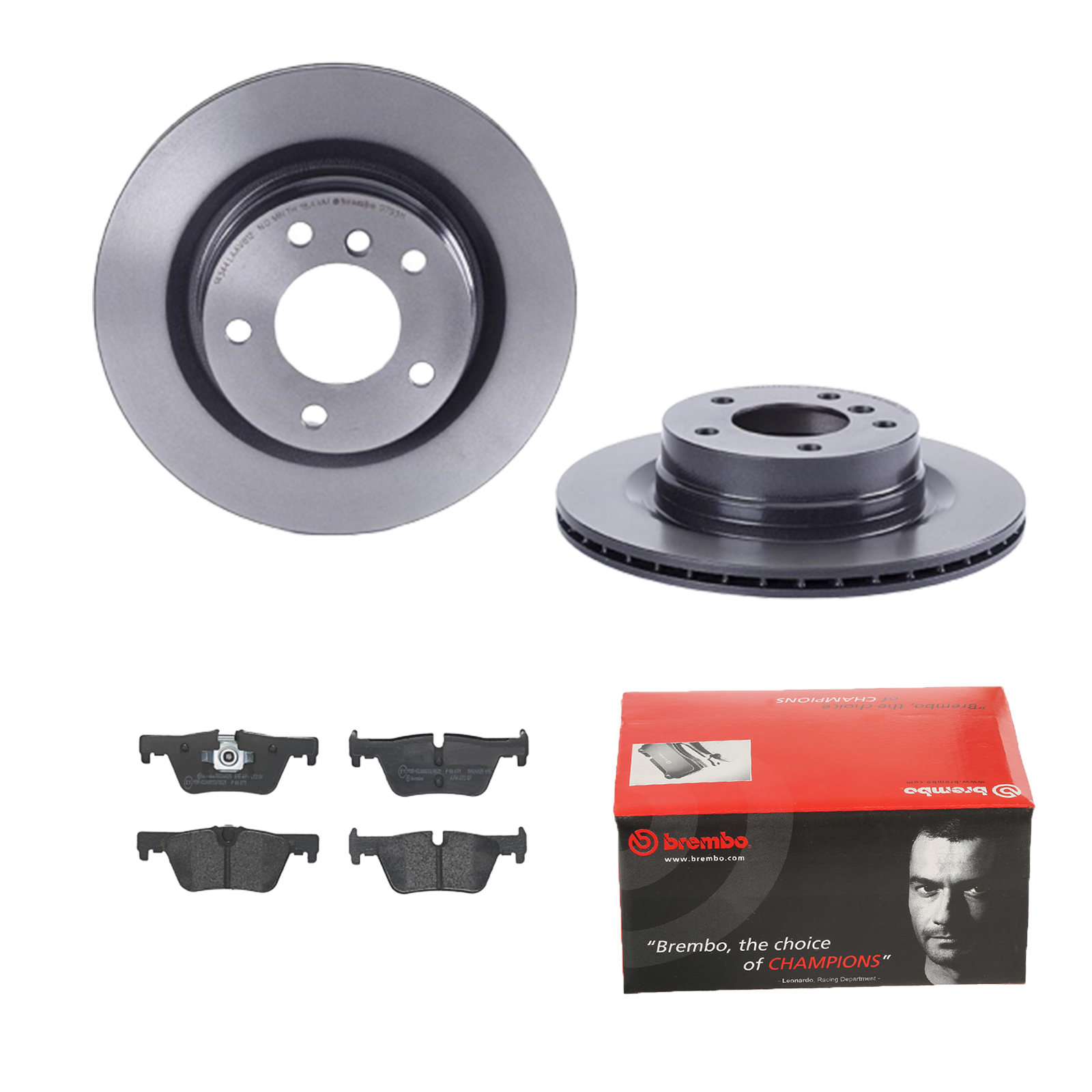BREMBO ijdtidijd6 Hinterachse Innenbelüftet 300mm 20mm für BMW