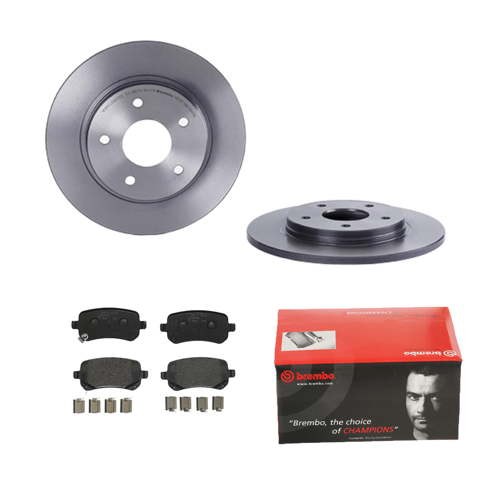 BREMBO Bremsensatz, Scheibenbremse ijdtidil16 Hinterachse Voll 305mm 12mm für CHRYSLER VW FIAT DODGE