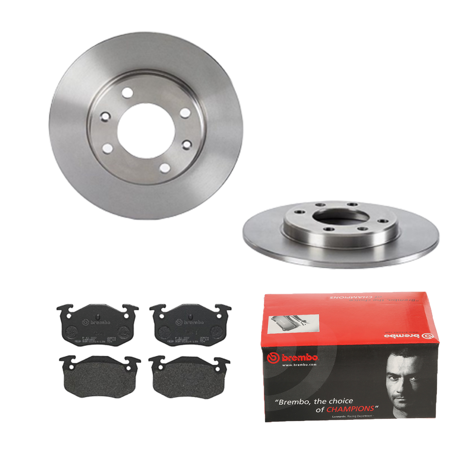 BREMBO ijdtidil72 Hinterachse Voll 247mm 8mm für CITROËN PEUGEOT FENGSHEN RENAULT HSV