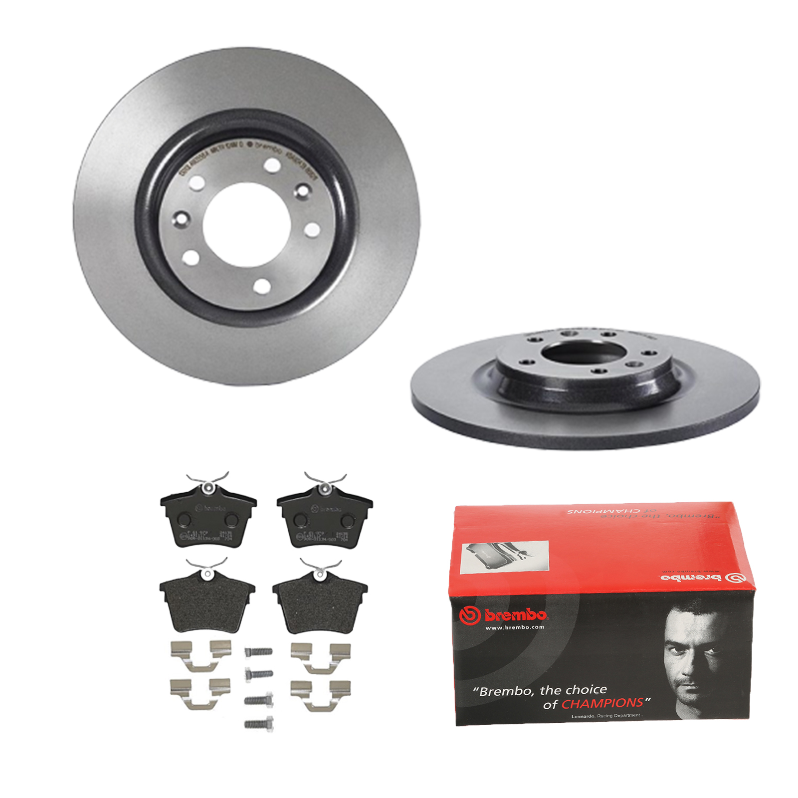 BREMBO Bremsensatz, Scheibenbremse ijdtidinp2 Hinterachse Voll 290mm 12mm für CITROËN PEUGEOT