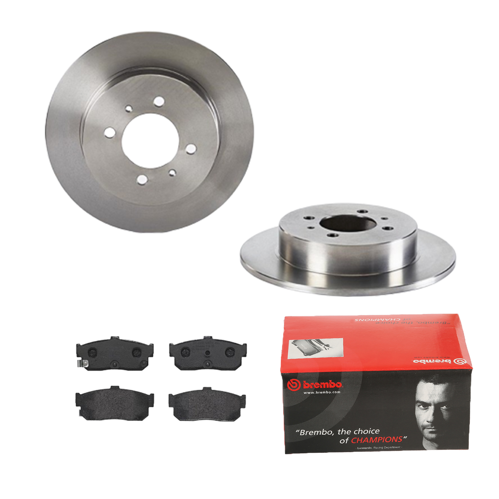 BREMBO Bremsensatz, Scheibenbremse ijdtidip10 Hinterachse Voll 258mm 9mm für NISSAN INFINITI