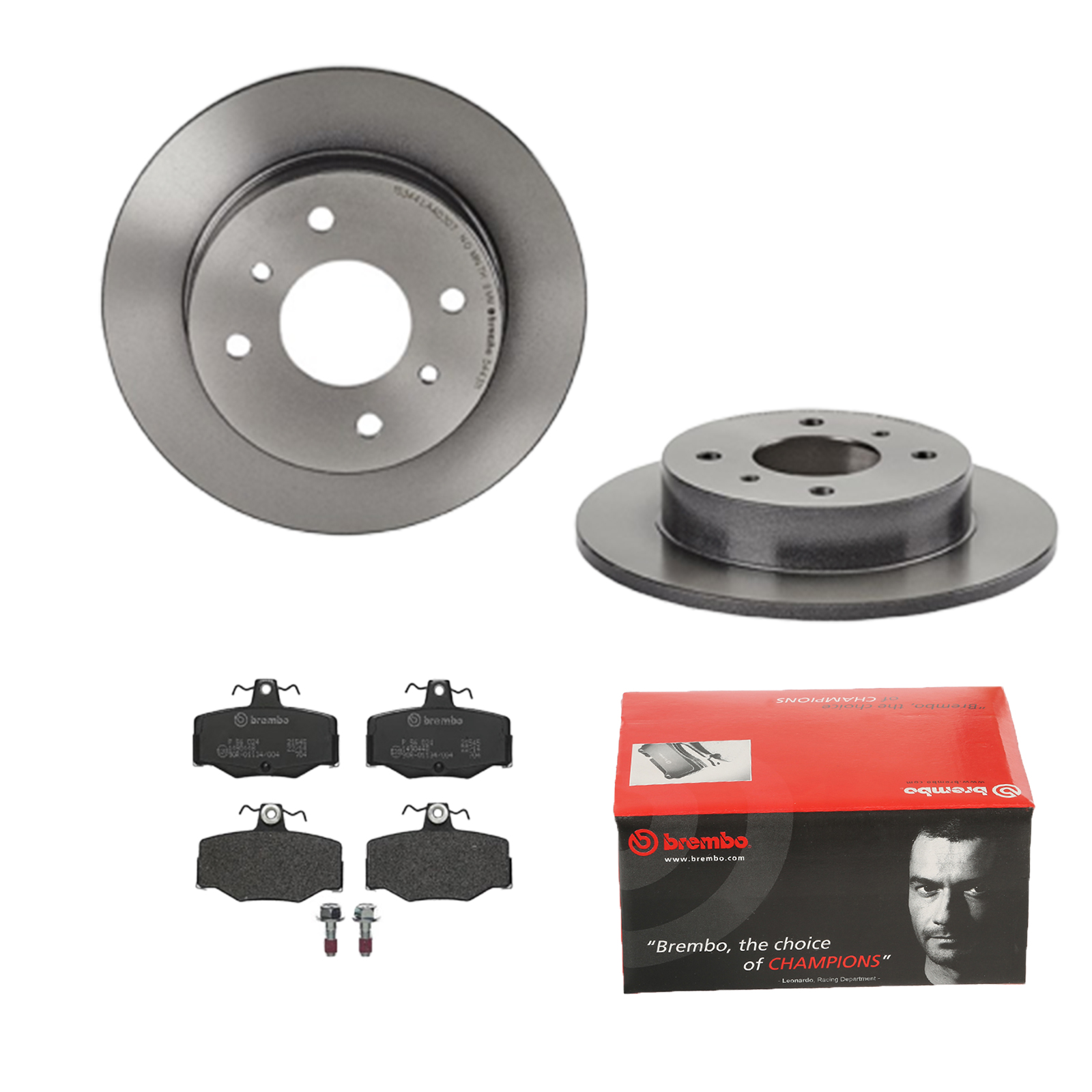 BREMBO Bremsensatz, Scheibenbremse ijdtidipd2 Hinterachse Voll 258mm 10mm für NISSAN
