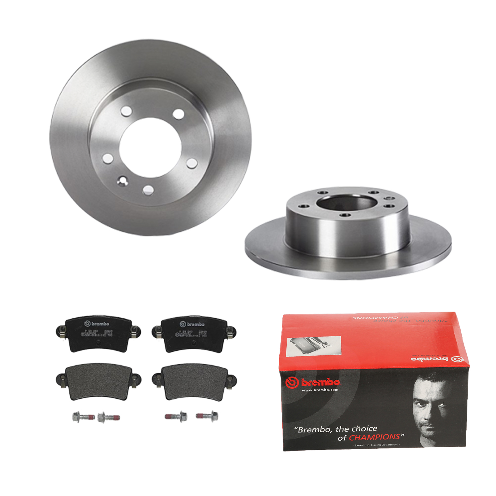 BREMBO Bremsensatz, Scheibenbremse ijdtidirv2 Hinterachse Voll 305mm 12mm für OPEL VAUXHALL RENAULT NISSAN