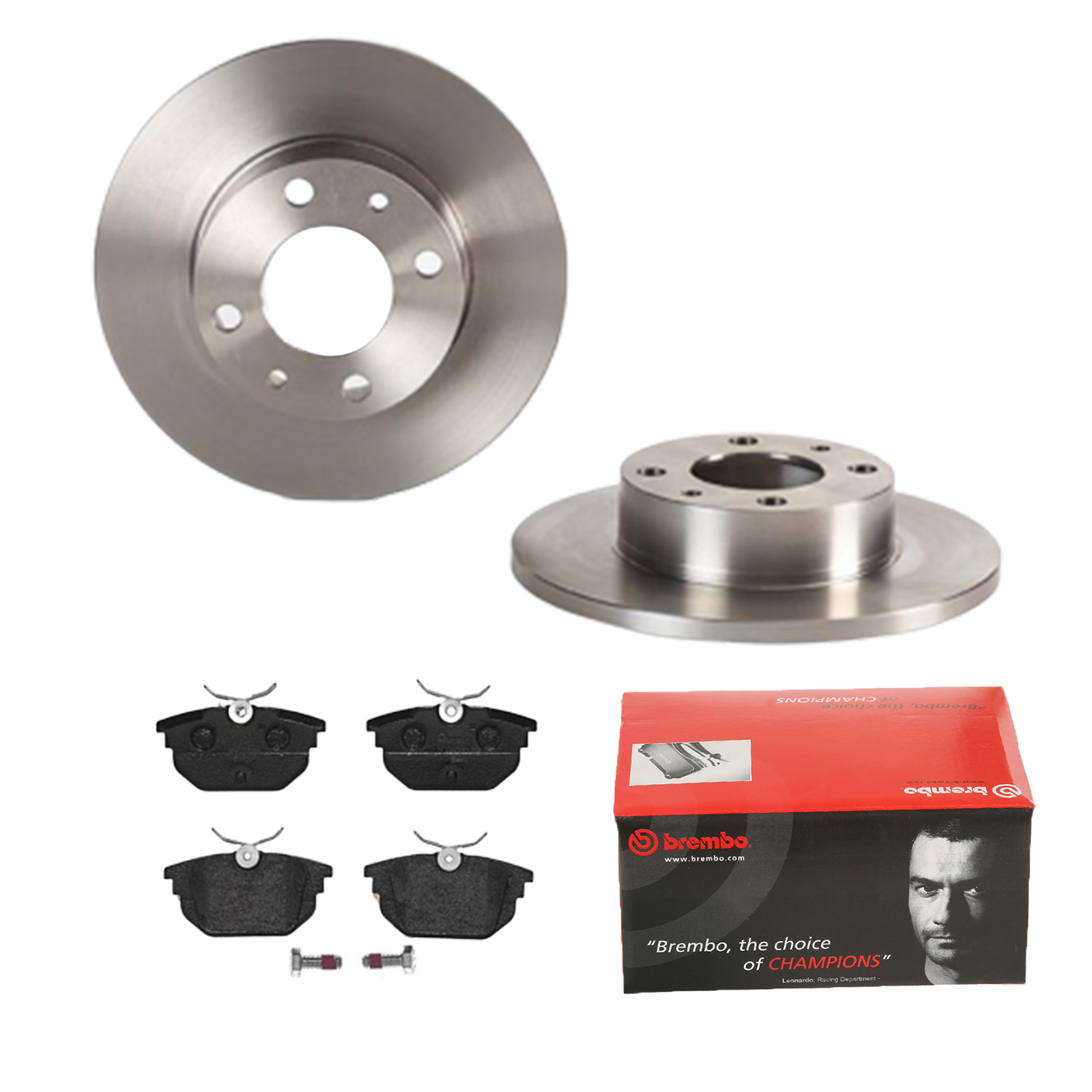 BREMBO Bremsensatz, Scheibenbremse ijdtidisp2 Vorderachse Voll 227mm 10mm für ALFA ROMEO FIAT FSO LANCIA SEAT DAIHATSU (FAW)