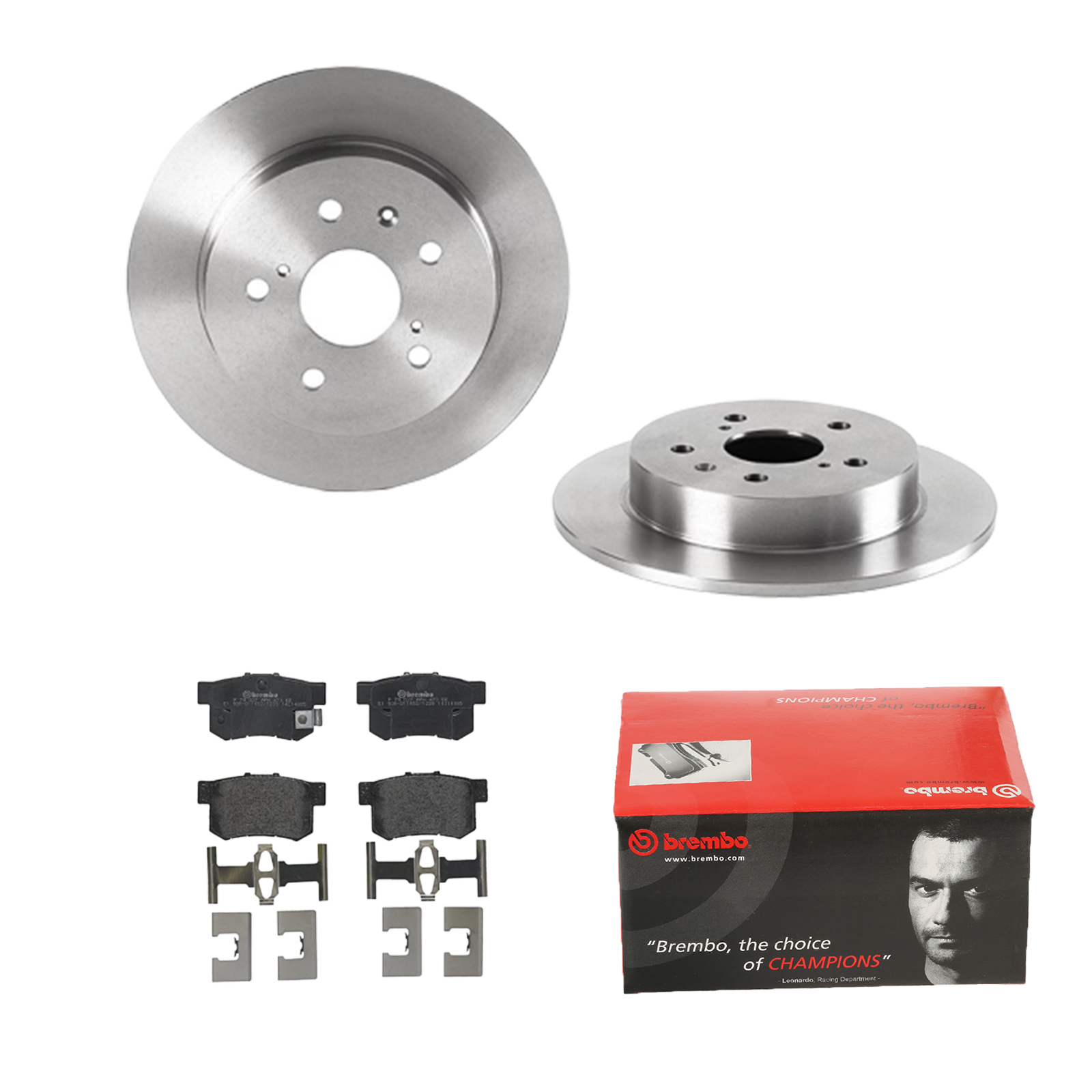 BREMBO Bremsensatz, Scheibenbremse ijdtiditv4 Hinterachse Voll 278mm 9mm für FIAT SUZUKI HONDA