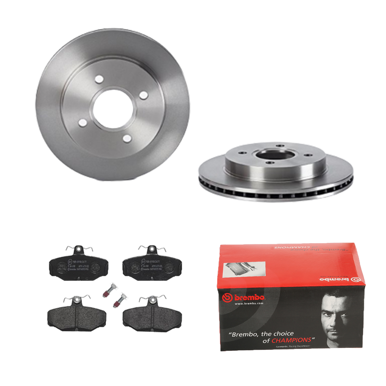 BREMBO Bremsensatz, Scheibenbremse ijdtidiwp6 Hinterachse Innenbelüftet 253mm 20mm für FORD AC MERCURY