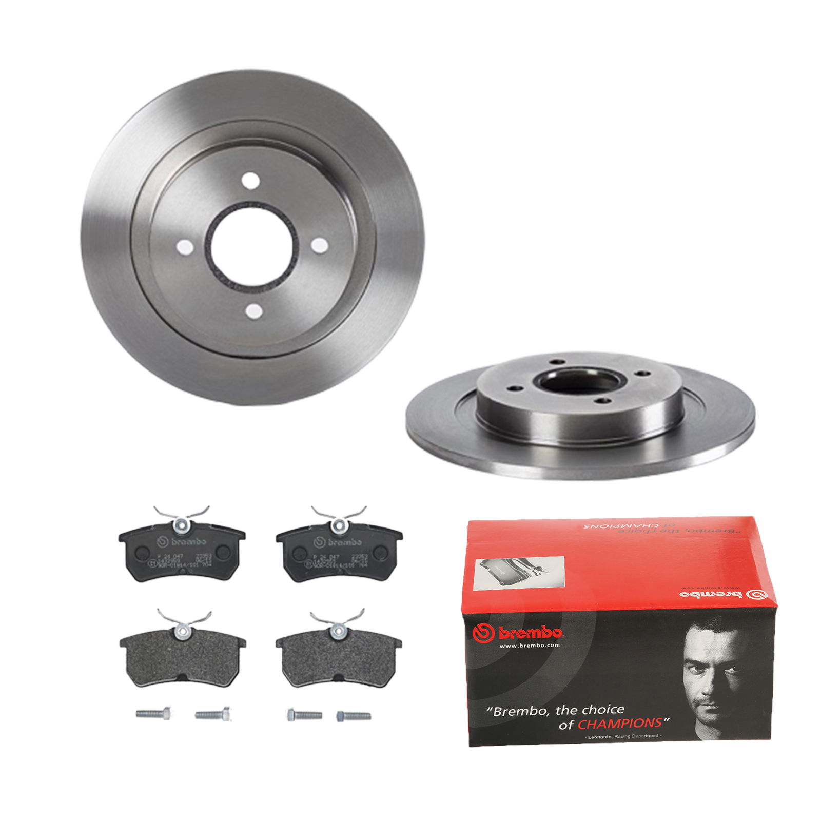 BREMBO Bremsensatz, Scheibenbremse ijdtidixp2 Hinterachse Voll 280mm 10mm für FORD FORD USA