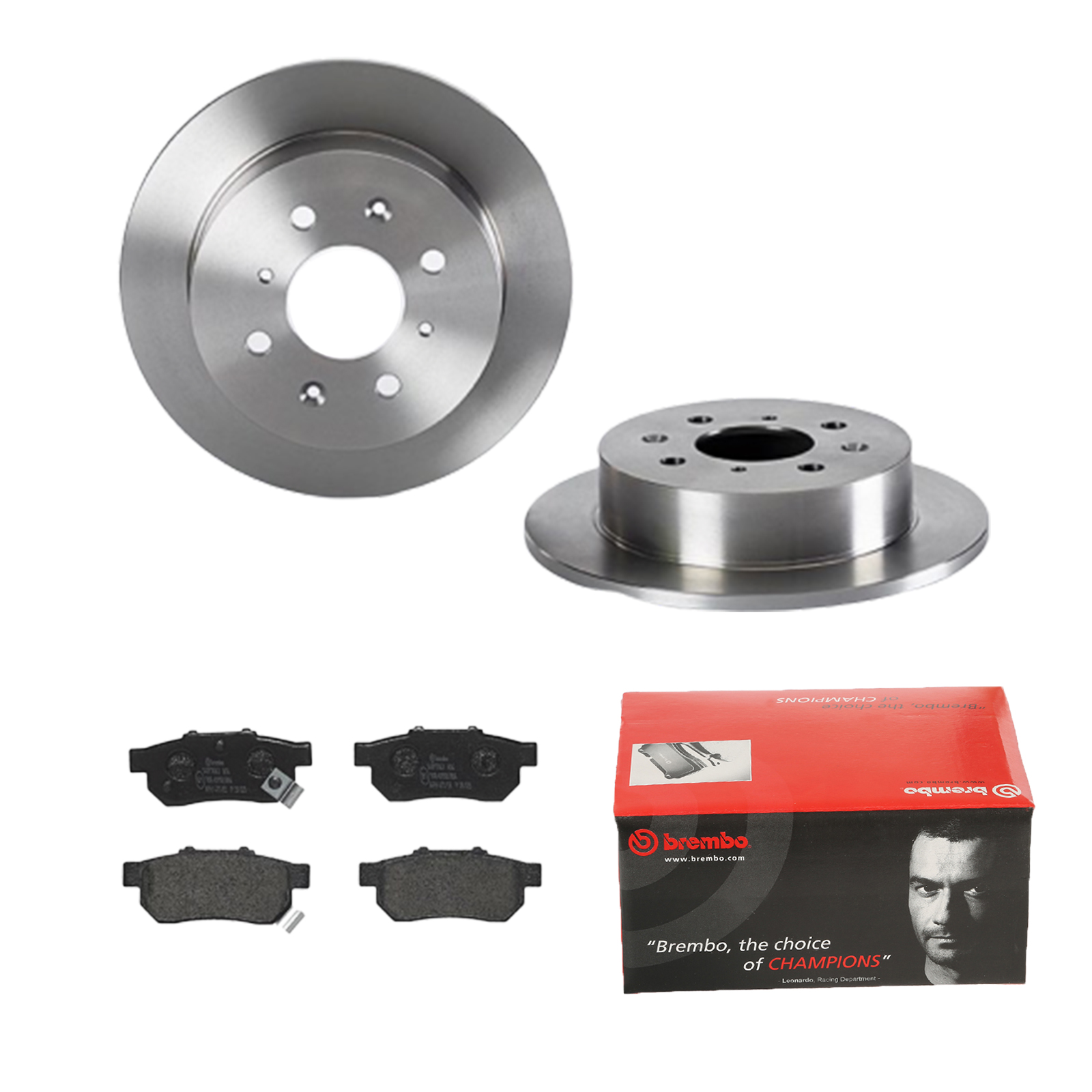 BREMBO Bremsensatz, Scheibenbremse ijdtidiz76 Hinterachse Voll 239mm 9mm für HONDA ISUZU