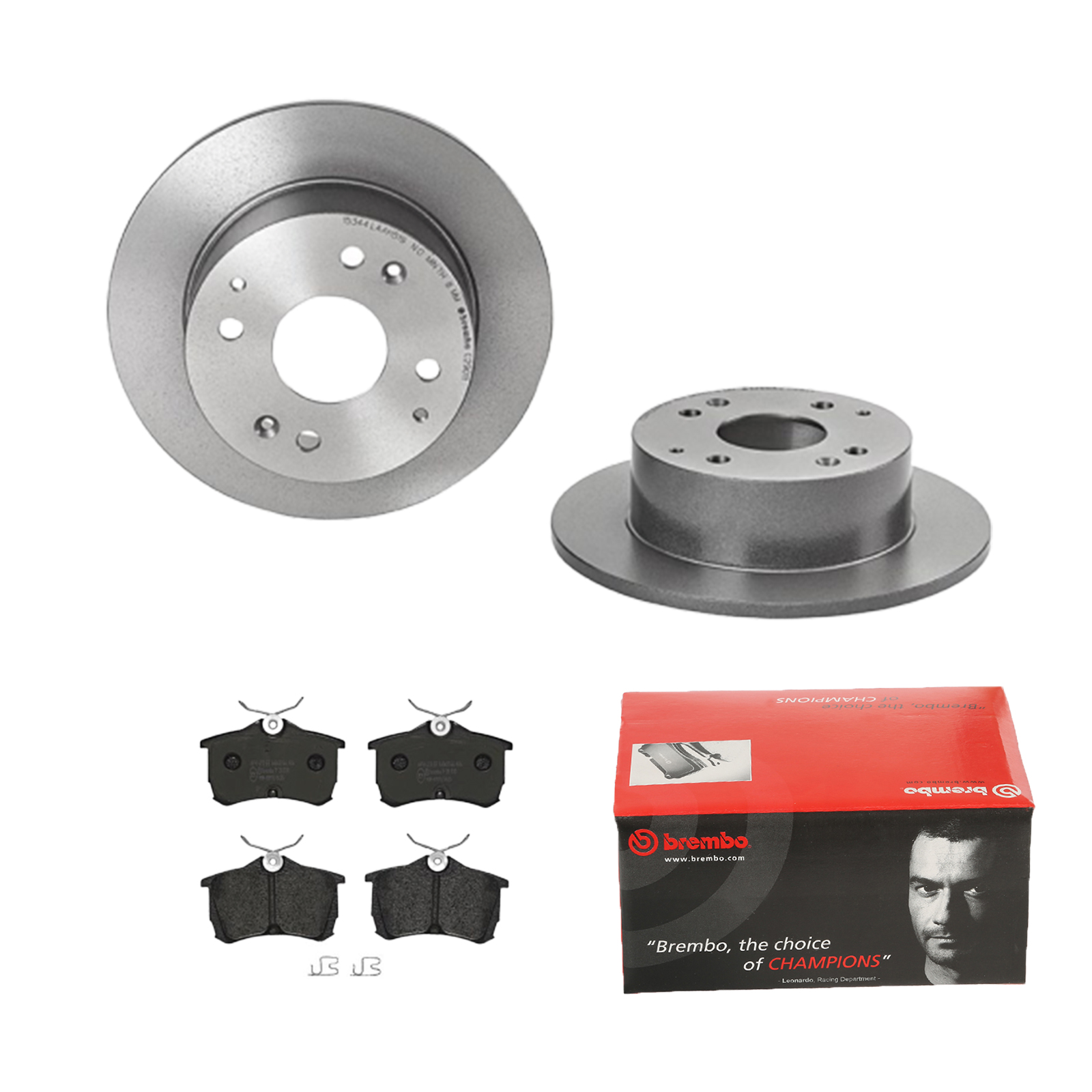 BREMBO Bremsensatz, Scheibenbremse ijdtidj016 Hinterachse Voll 260mm 10mm für HONDA