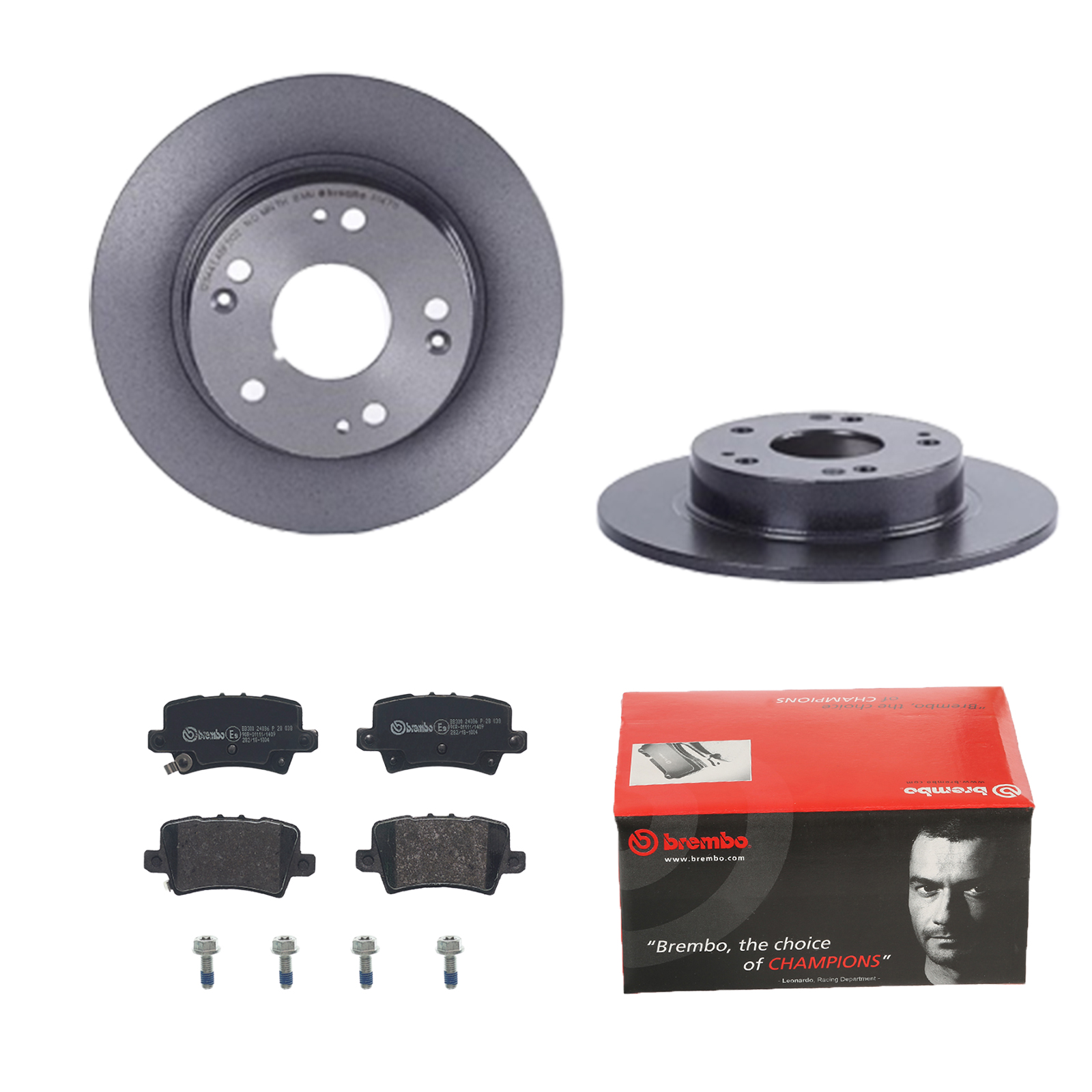 BREMBO Bremsensatz, Scheibenbremse ijdtidj0p0 Hinterachse Voll 260mm 9mm für HONDA