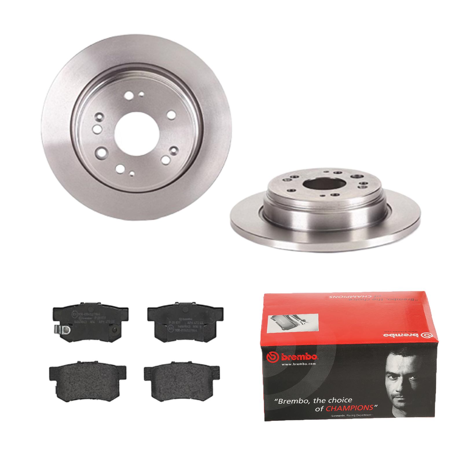 BREMBO Bremsensatz, Scheibenbremse ijdtidj112 Hinterachse Voll 282mm 12mm für AEOLUS HONDA ACURA ISUZU HONDA (DONGFENG)