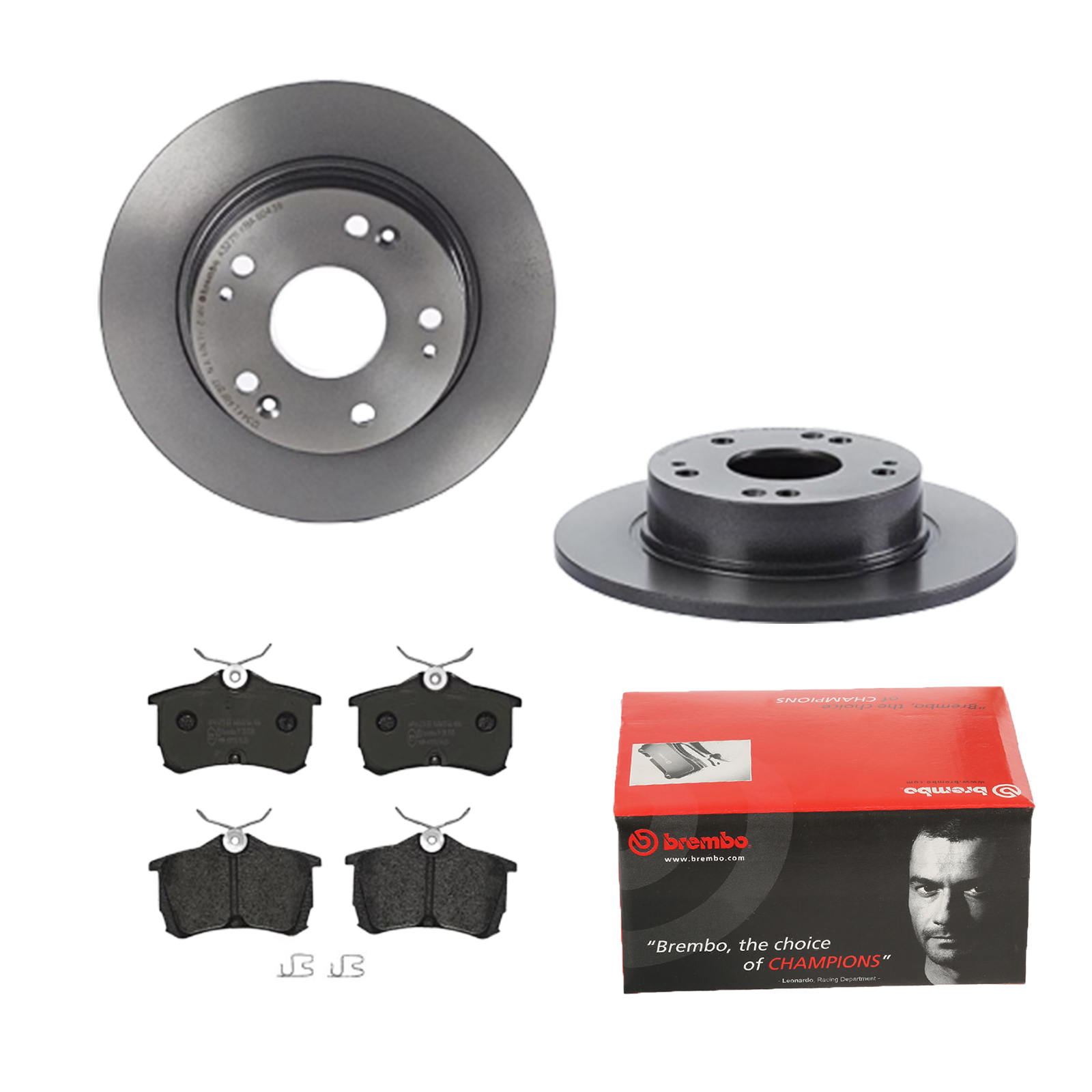 BREMBO Bremsensatz, Scheibenbremse ijdtidj178 Hinterachse Voll 260mm 10mm für HONDA