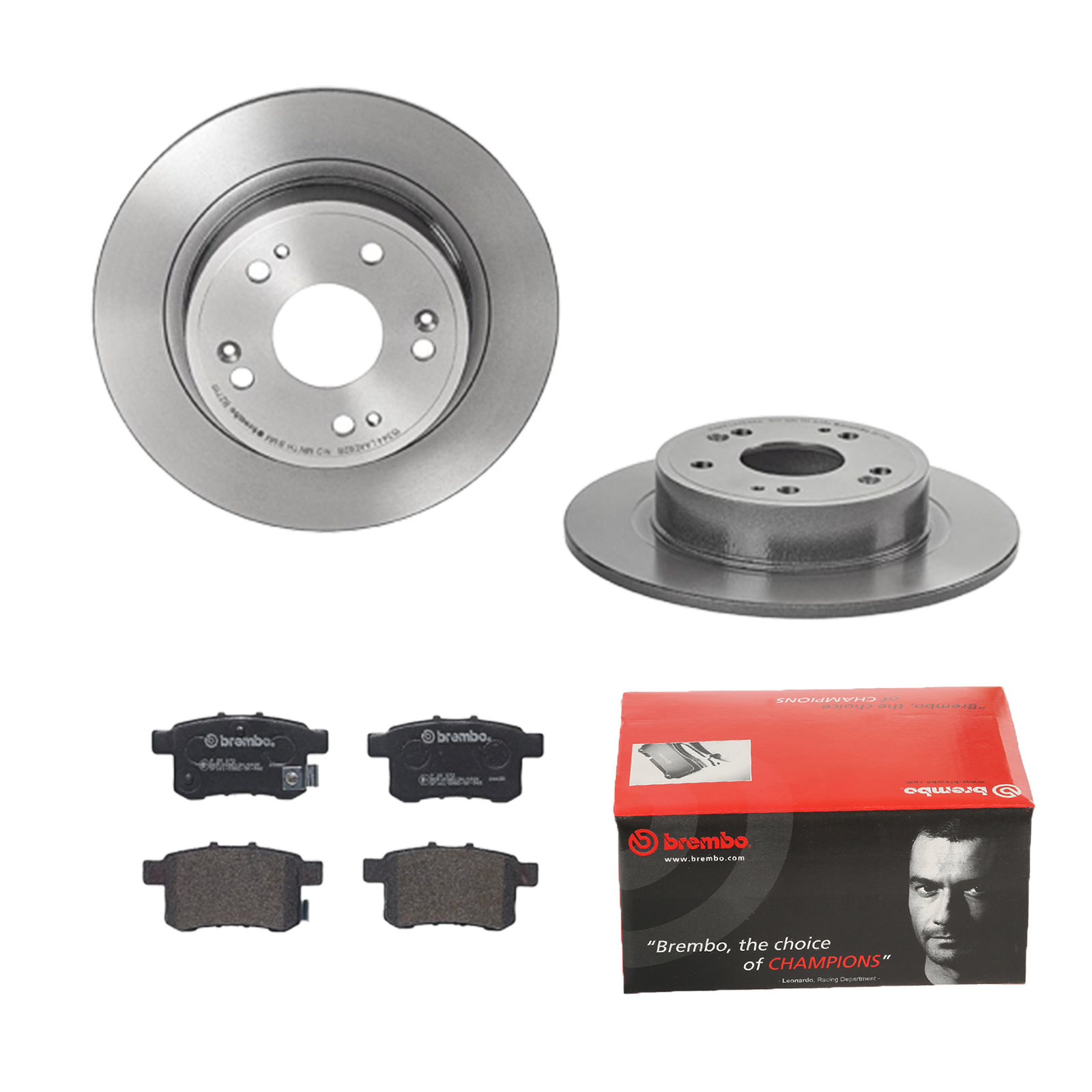 BREMBO Bremsensatz, Scheibenbremse ijdtidj1p6 Hinterachse Voll 282mm 9mm für HONDA ACURA (GAC) HONDA (DONGFENG)