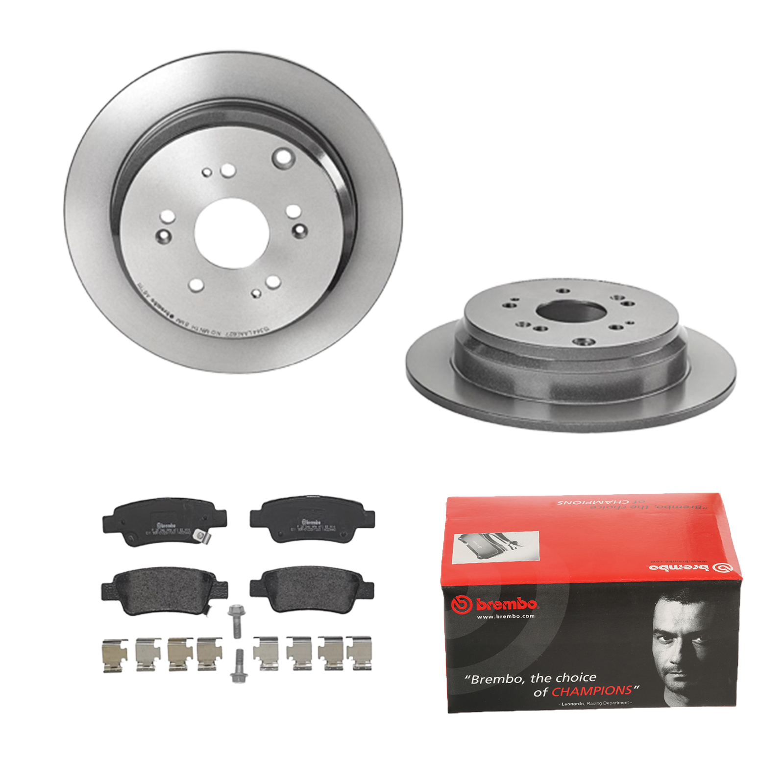 BREMBO Bremsensatz, Scheibenbremse ijdtidj2d0 Hinterachse Voll 302mm 10mm für HONDA