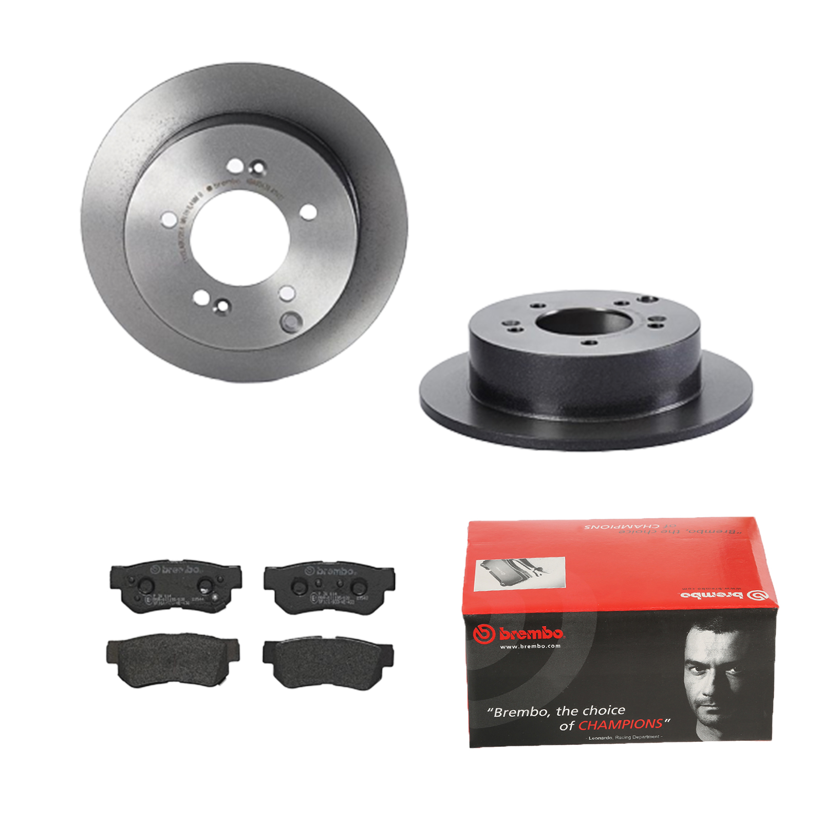 BREMBO Bremsensatz, Scheibenbremse ijdtidj410 Hinterachse Voll 262mm 10mm für KIA HYUNDAI DONGFENG GAC