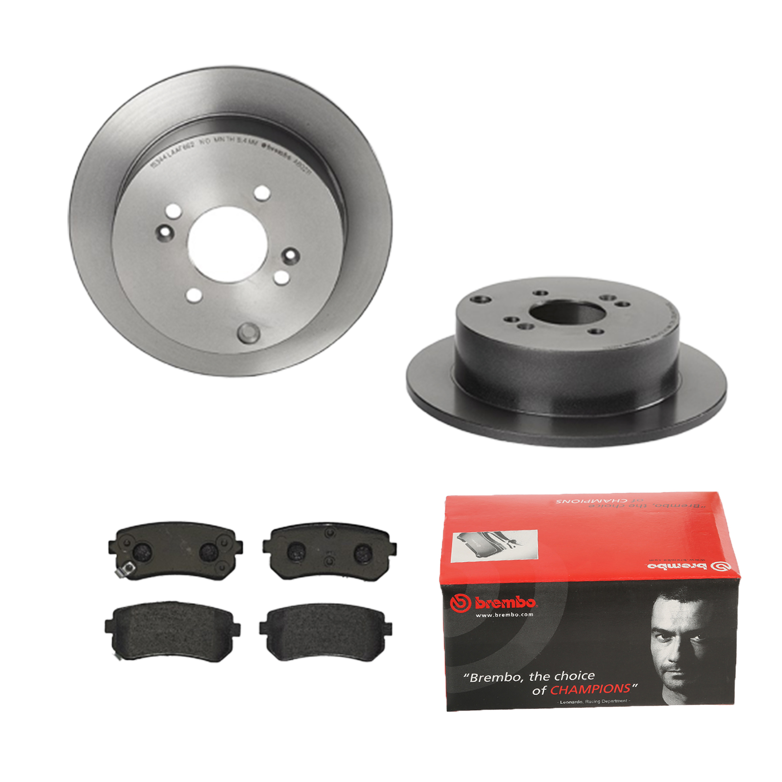 BREMBO Bremsensatz, Scheibenbremse ijdtidj4j8 Hinterachse Voll 262mm 10mm für HYUNDAI KIA KIA (DYK) HYUNDAI (BEIJING)