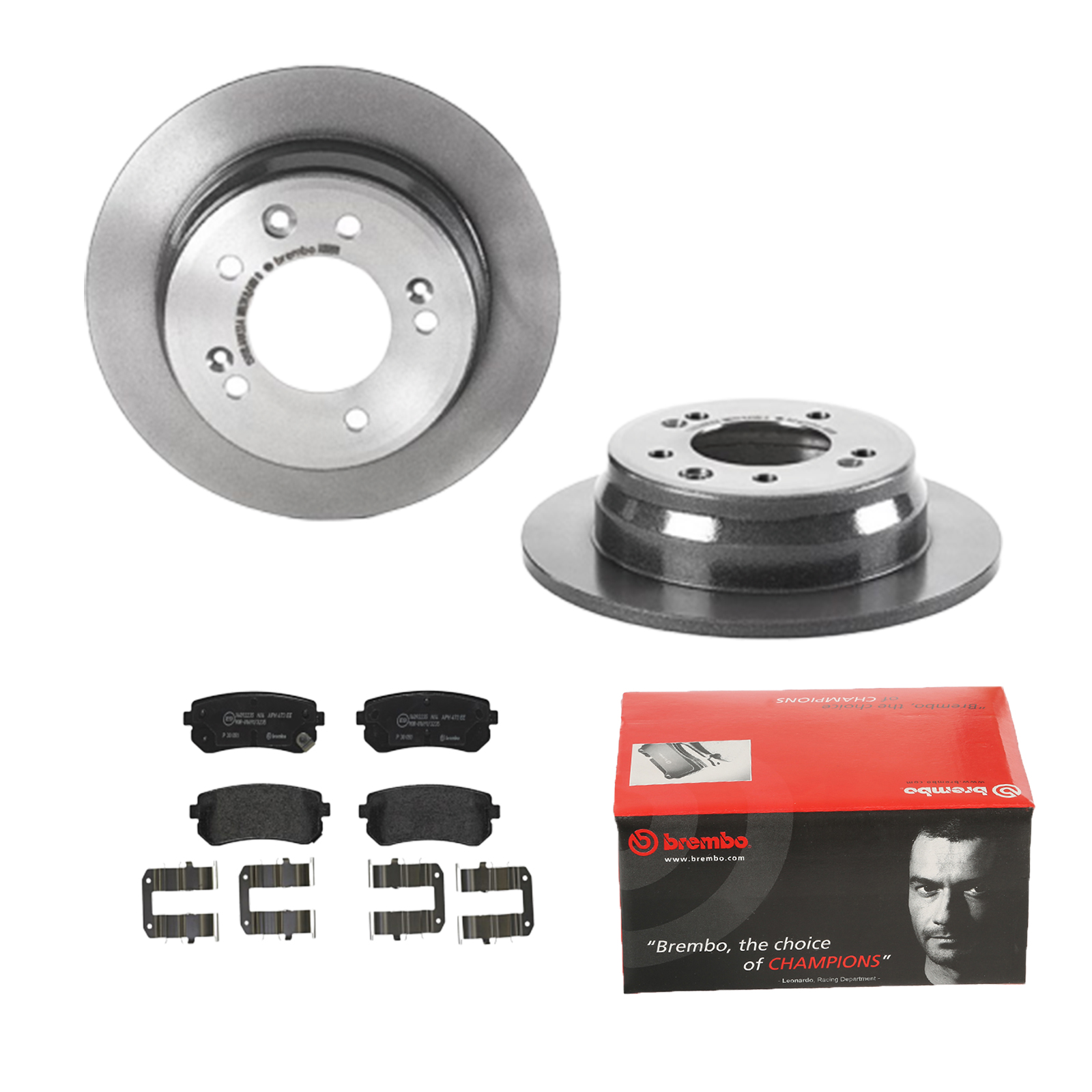 BREMBO Bremsensatz, Scheibenbremse ijdtidj4p4 Hinterachse Voll 262mm 10mm für HYUNDAI KIA KIA (DYK) HYUNDAI (BEIJING)