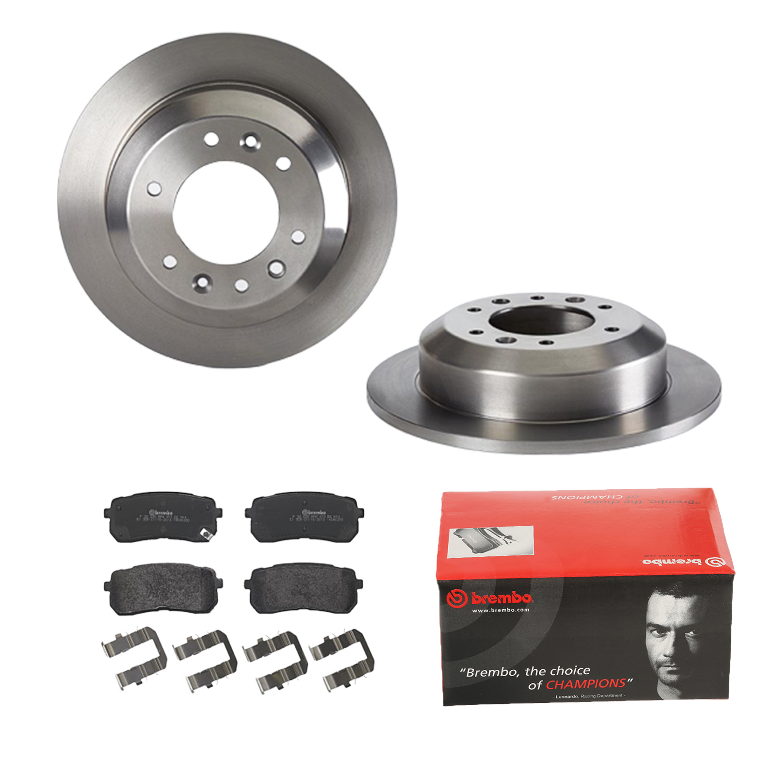 BREMBO Bremsensatz, Scheibenbremse ijdtidj910 Hinterachse Voll 324mm 12mm für HYUNDAI KIA