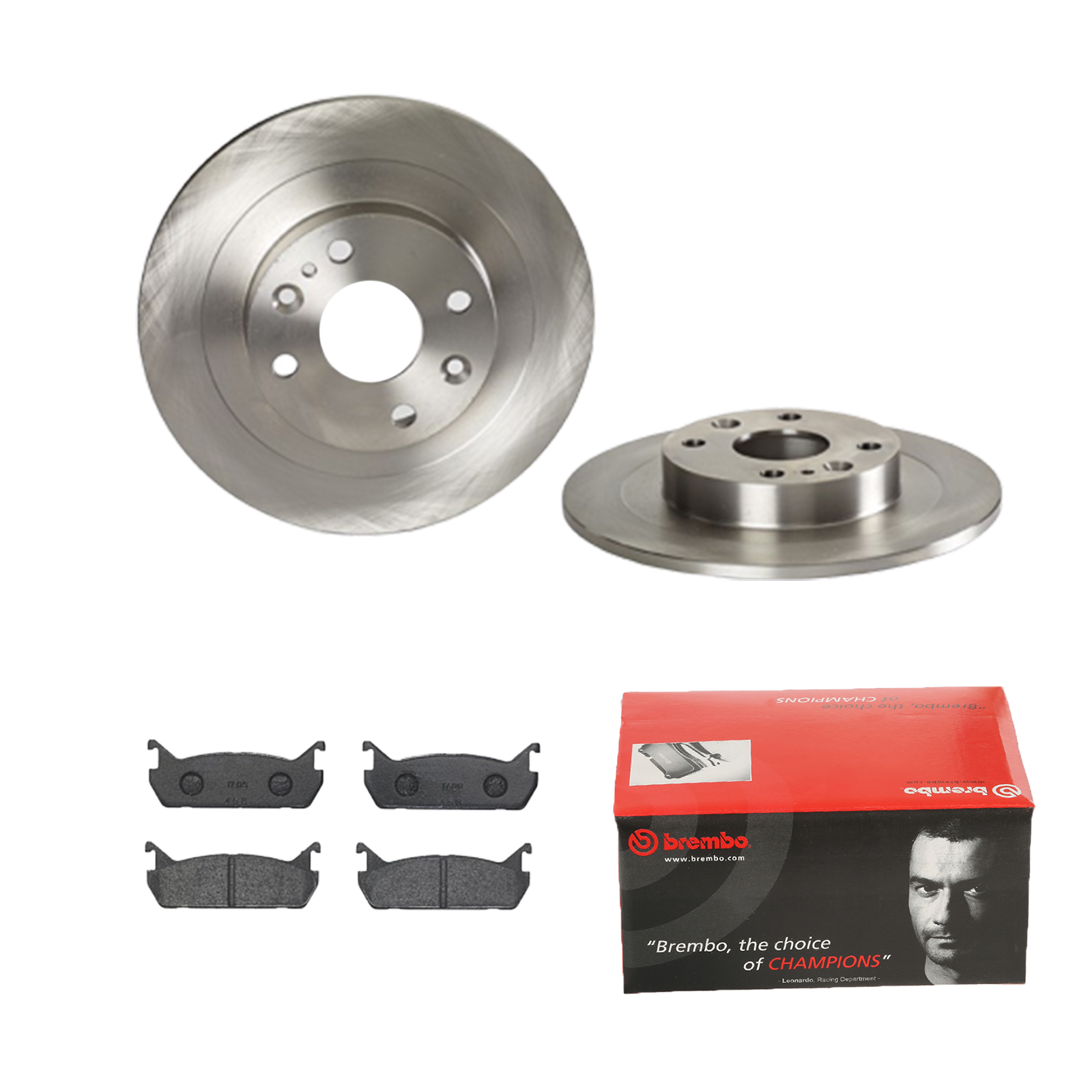 BREMBO Bremsensatz, Scheibenbremse ijdtidja16 Hinterachse Voll 250mm 9mm für DAIHATSU MAZDA SUZUKI FORD NISSAN MITSUBISHI MERCURY