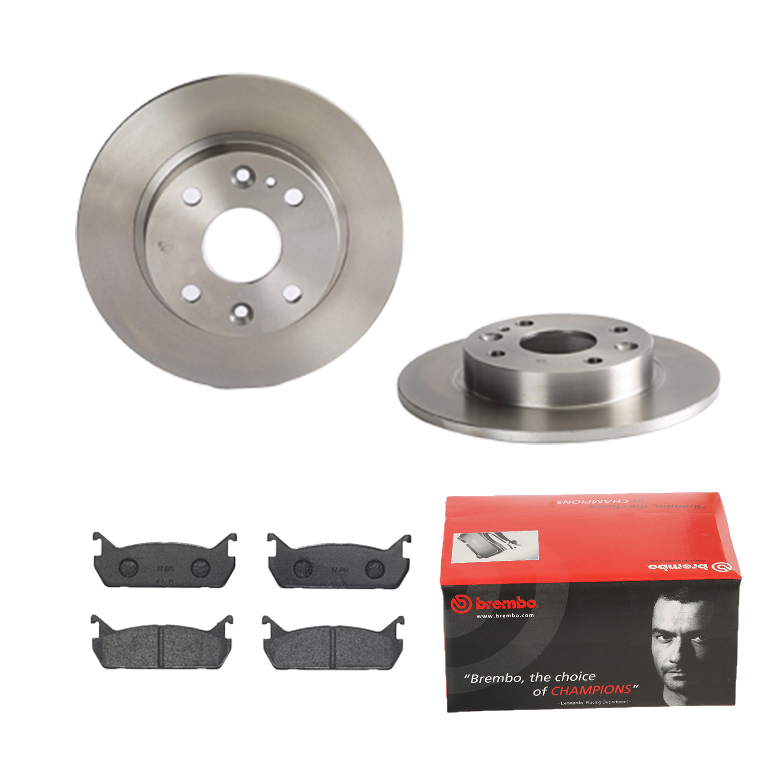 BREMBO Bremsensatz, Scheibenbremse ijdtidja72 Hinterachse Voll 231mm 9mm für DAIHATSU MAZDA SUZUKI MITSUBISHI FORD NISSAN