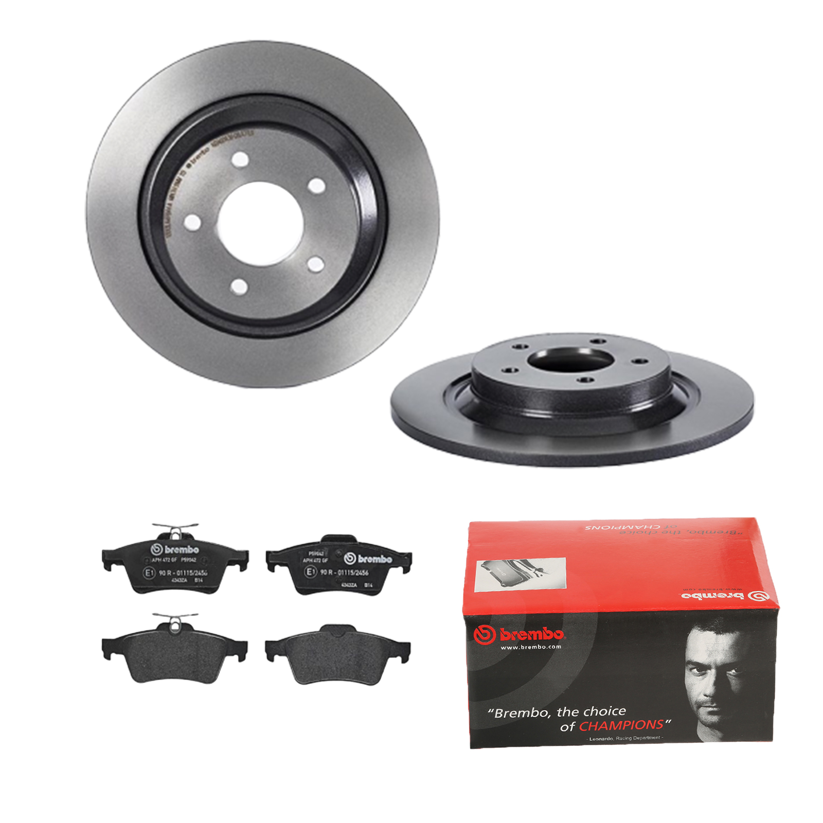 BREMBO Bremsensatz, Scheibenbremse ijdtidjaj4 Hinterachse Voll 302mm 11mm für CITROËN FORD OPEL VOLVO GENERAL MOTORS PONTIAC SAAB RENAULT MAZDA JAGUAR