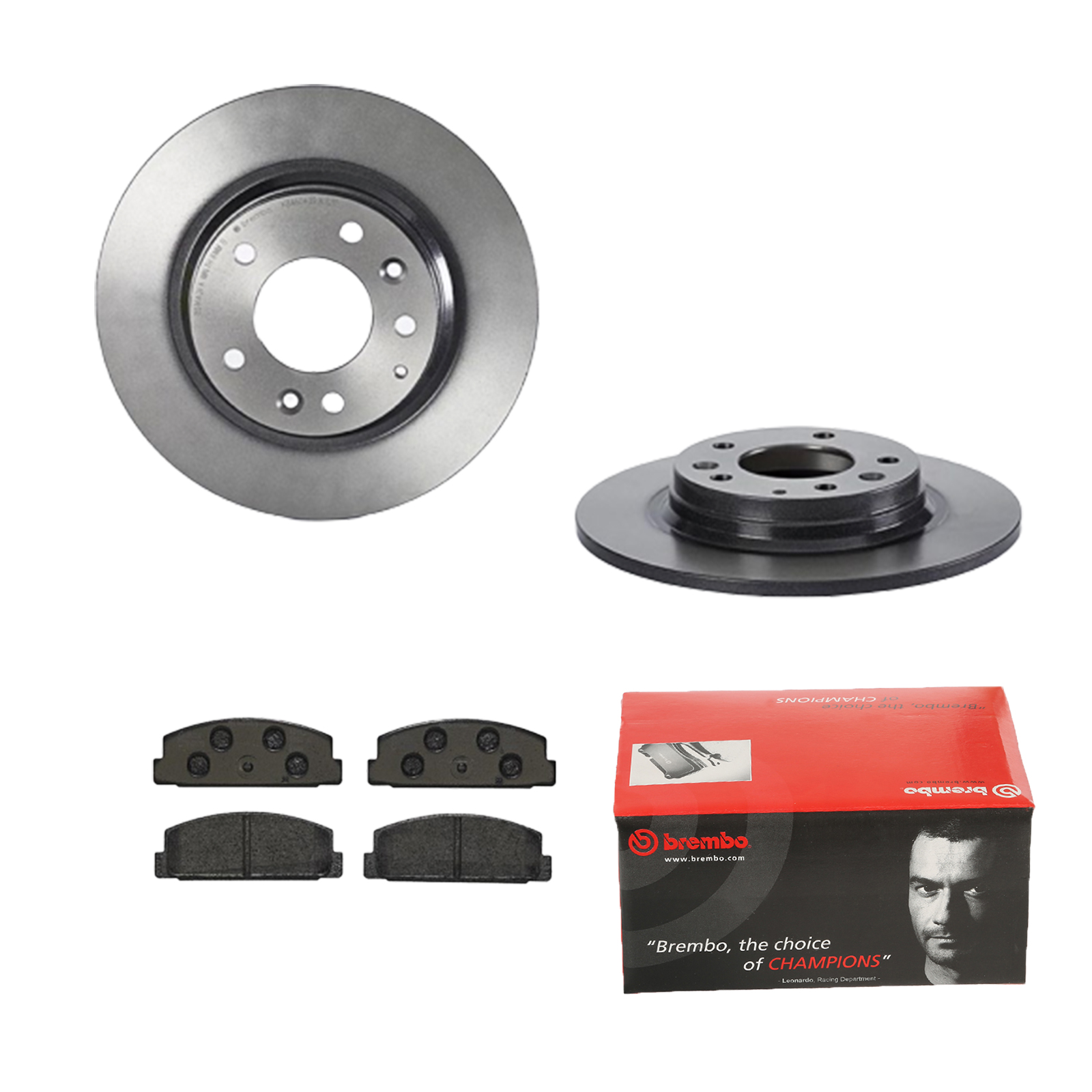BREMBO Bremsensatz, Scheibenbremse ijdtidjbd4 Hinterachse Voll 280mm 10mm für MAZDA FAW